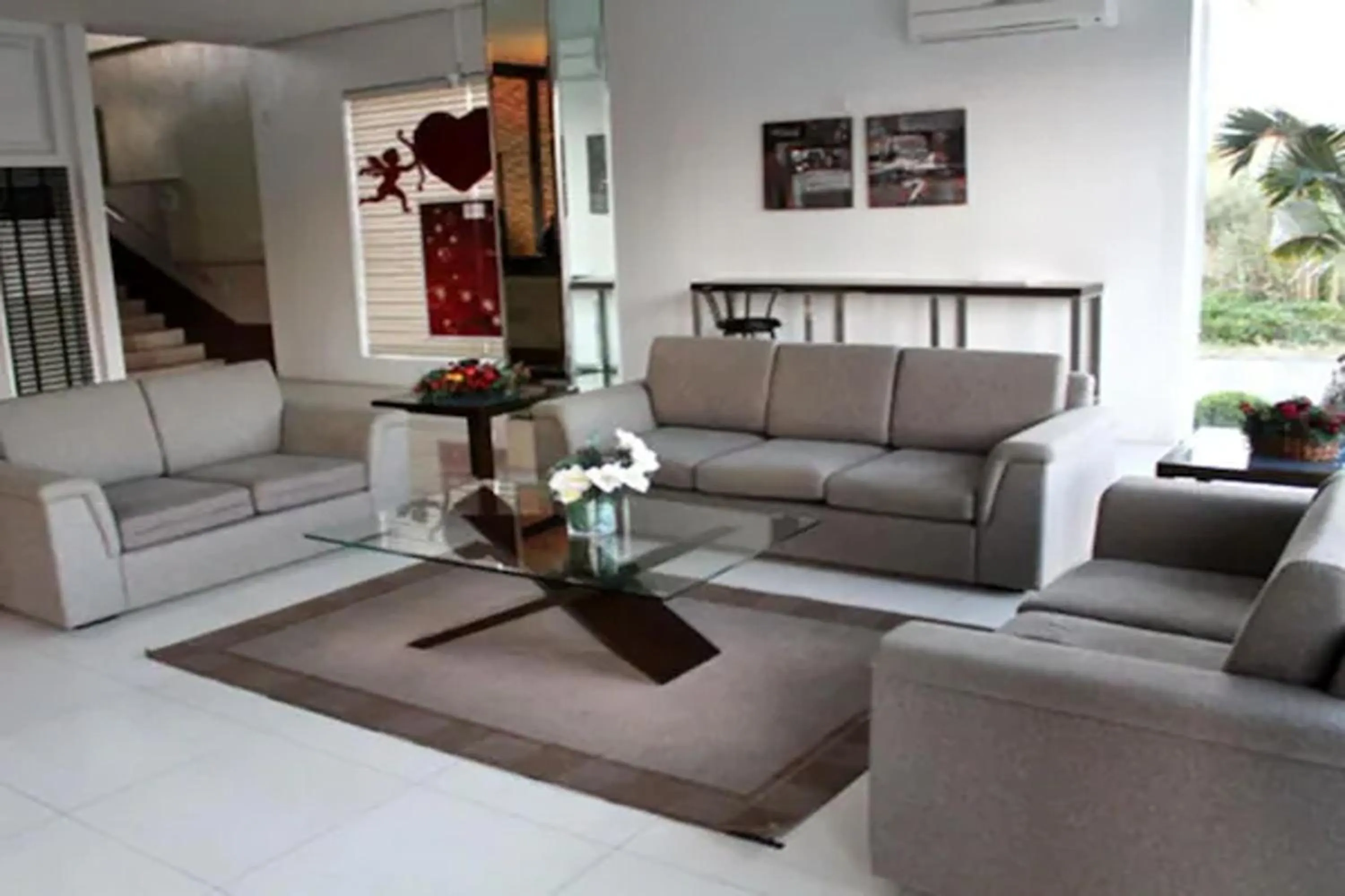 Seating area in Casablanca Suites Near Airport