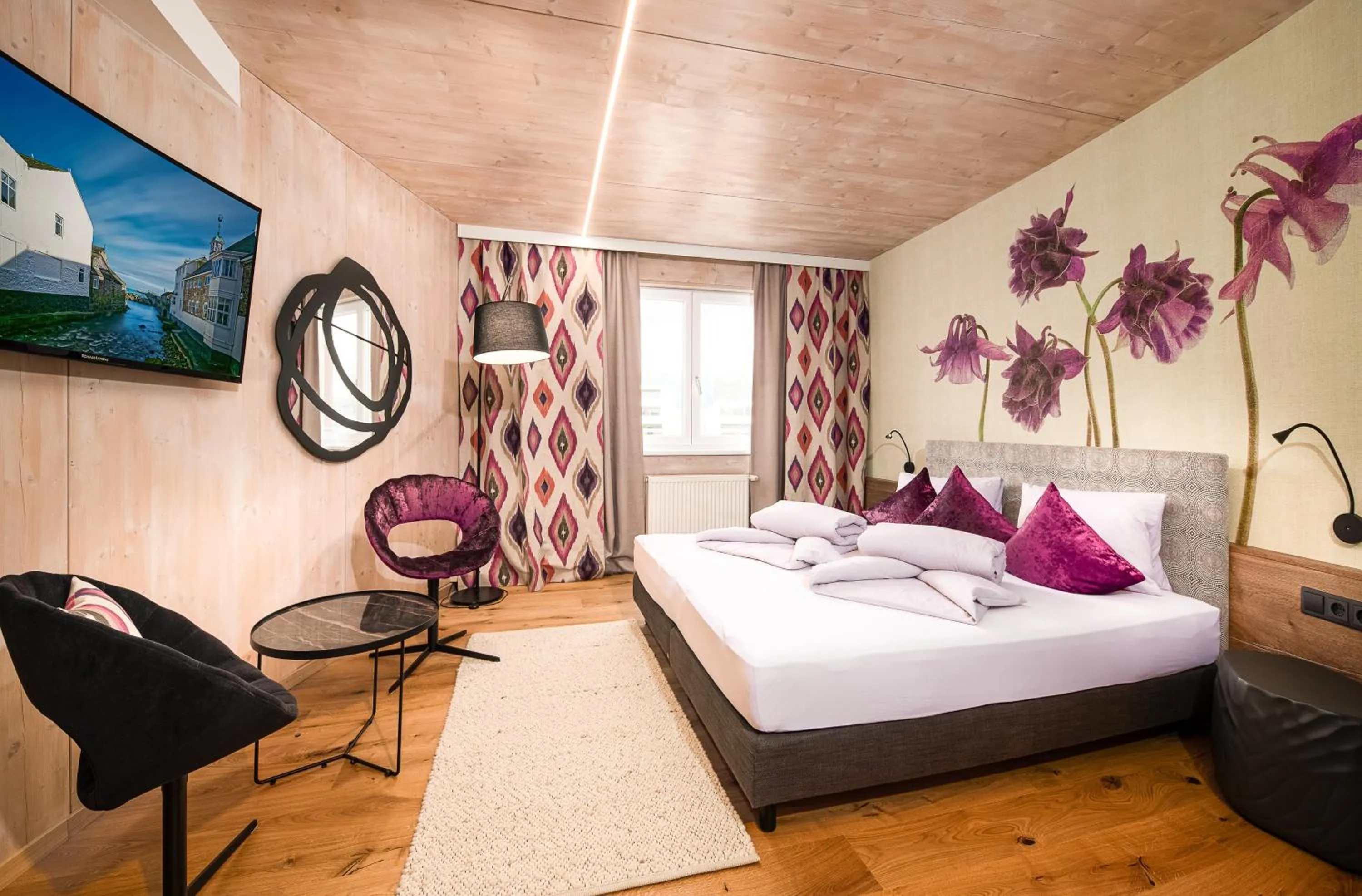 Bedroom, Bed in Hotel die Hindenburg