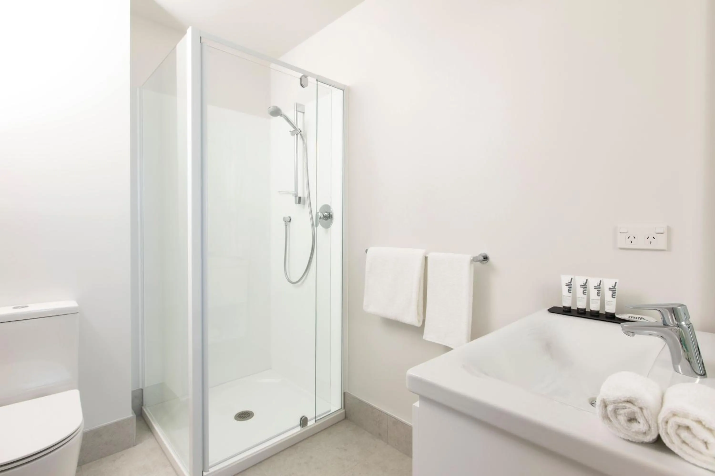 Shower in Quest Takapuna