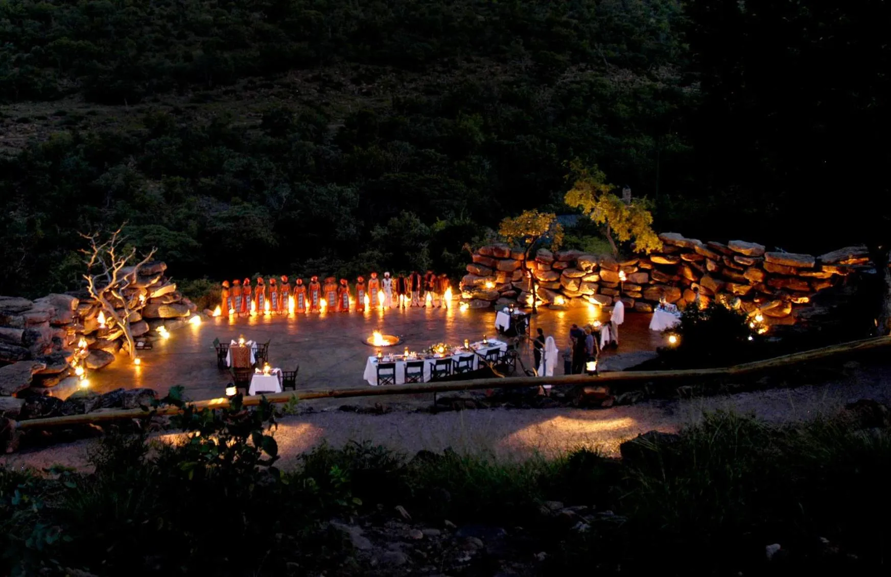 Restaurant/places to eat in Sediba Luxury Safari Lodge