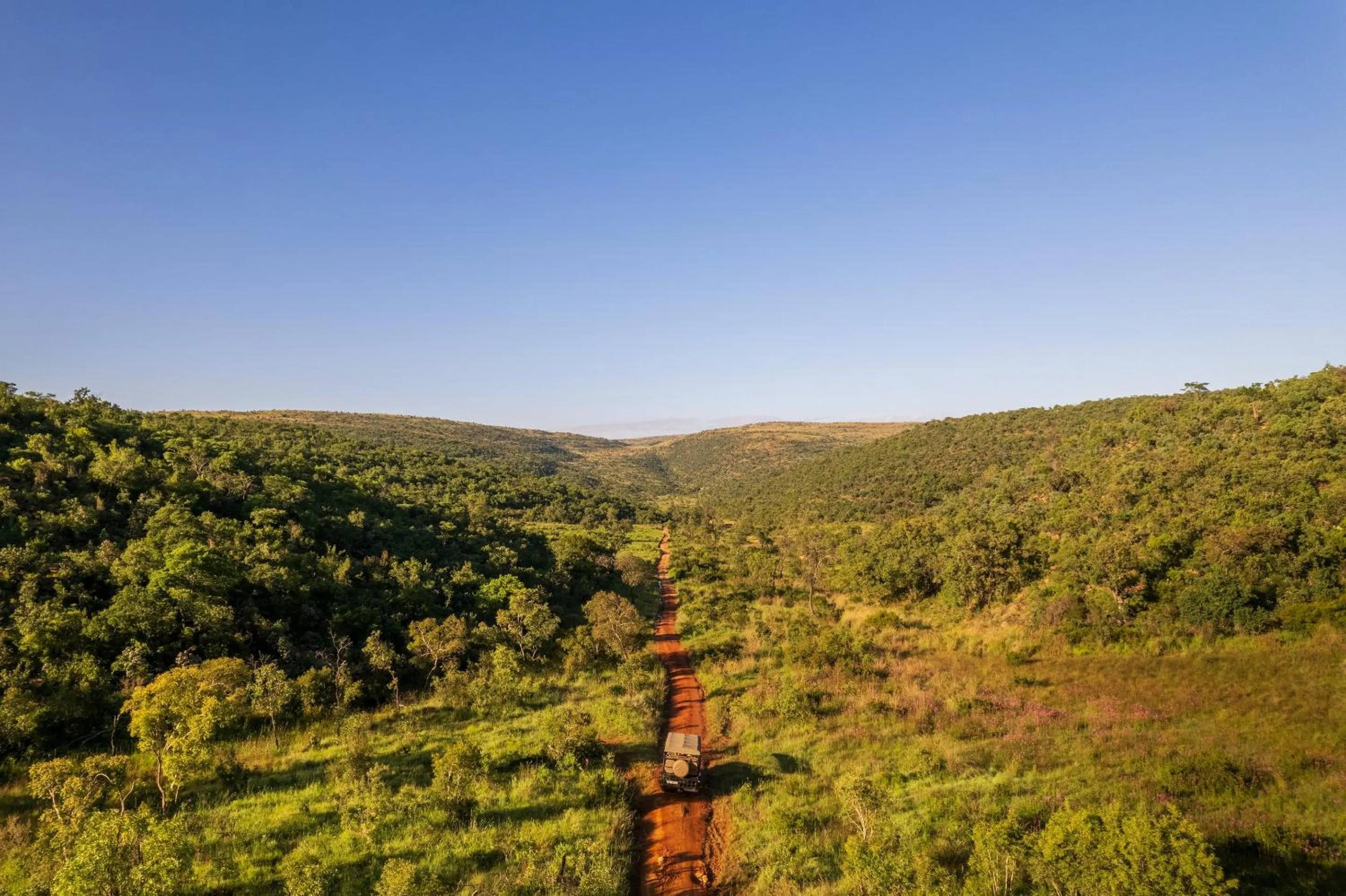Natural landscape in Sediba Luxury Safari Lodge