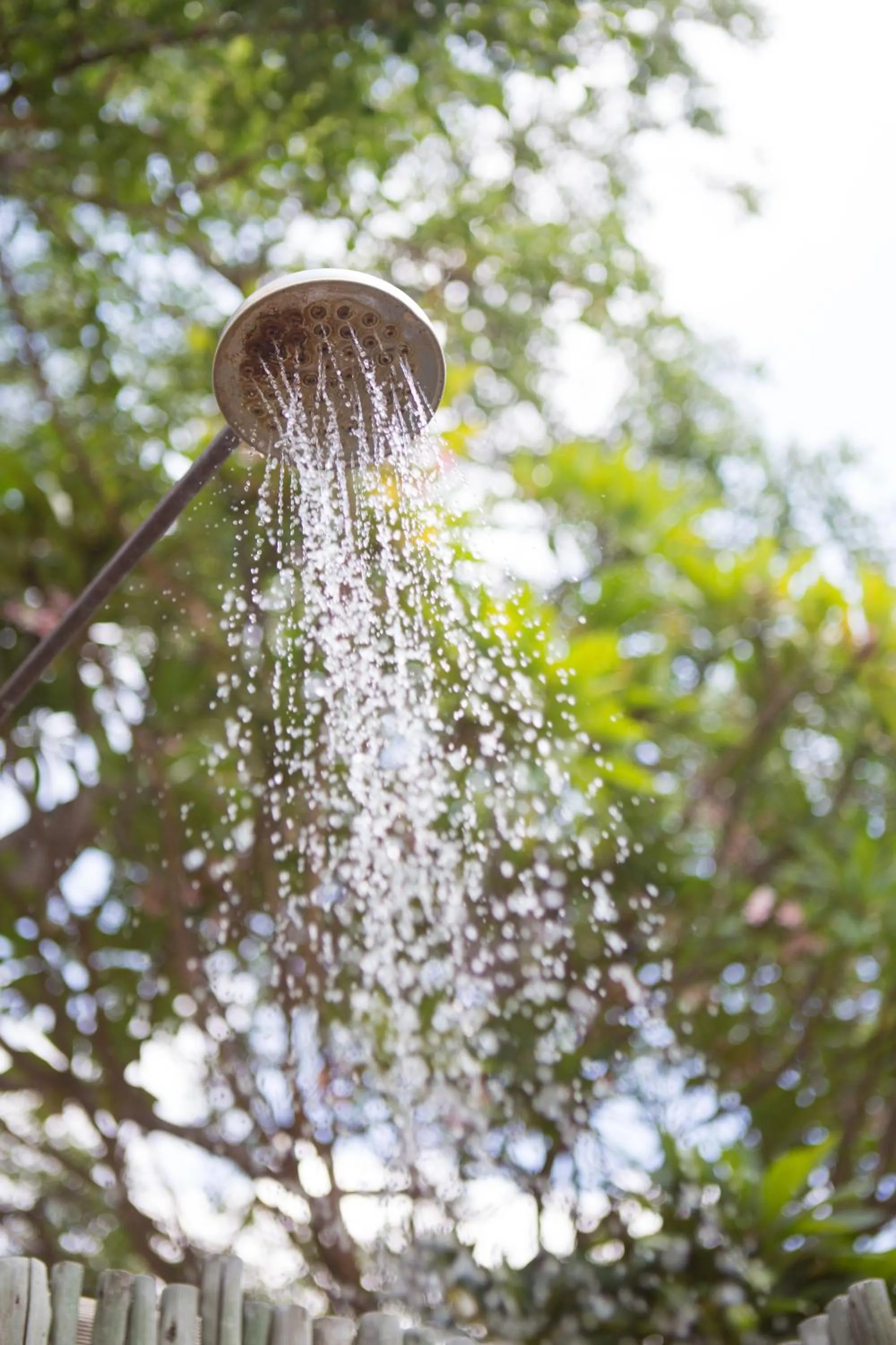 Shower in Ngama Tented Safari Lodge