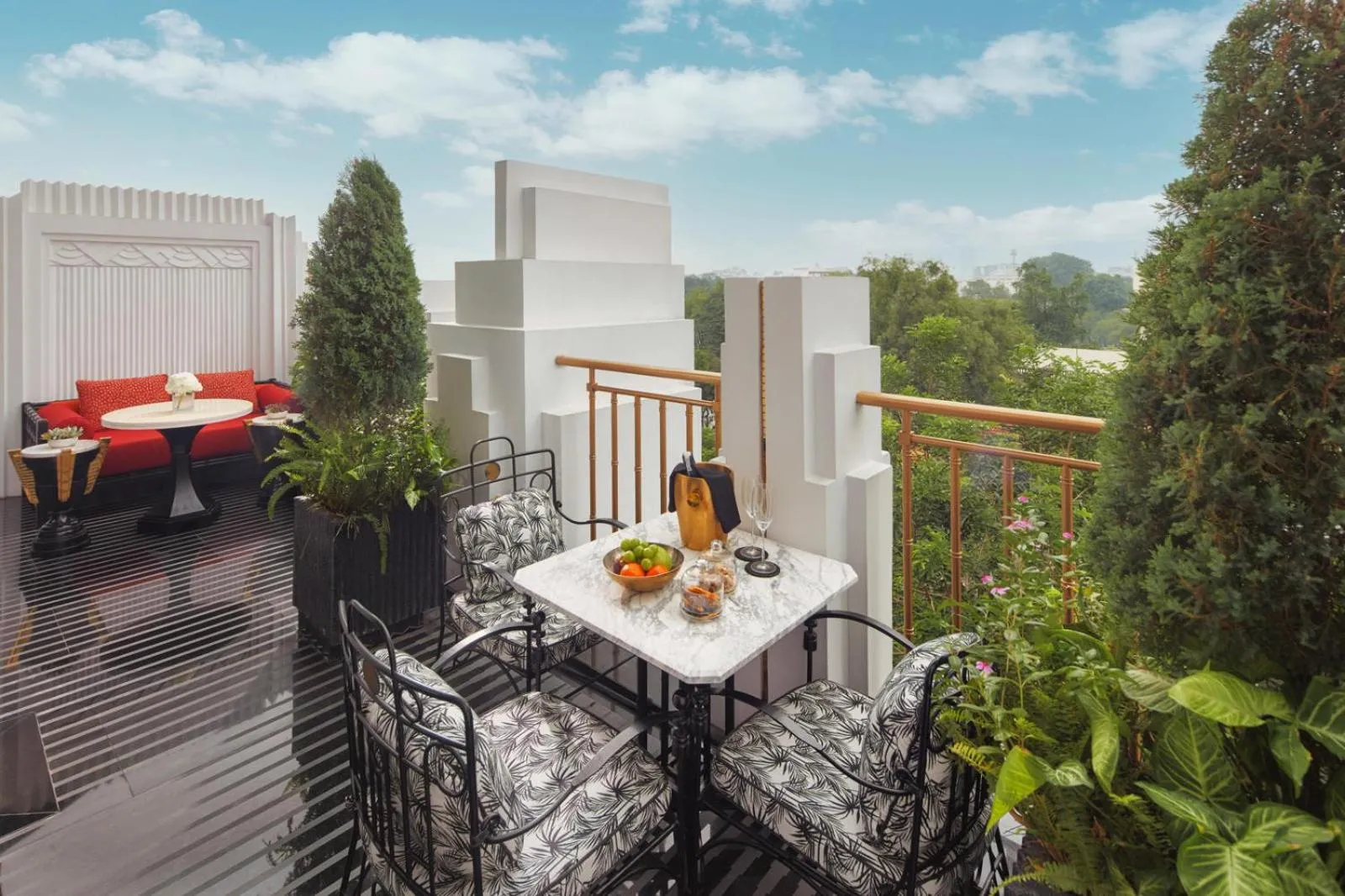 View (from property/room) in Capella Hanoi