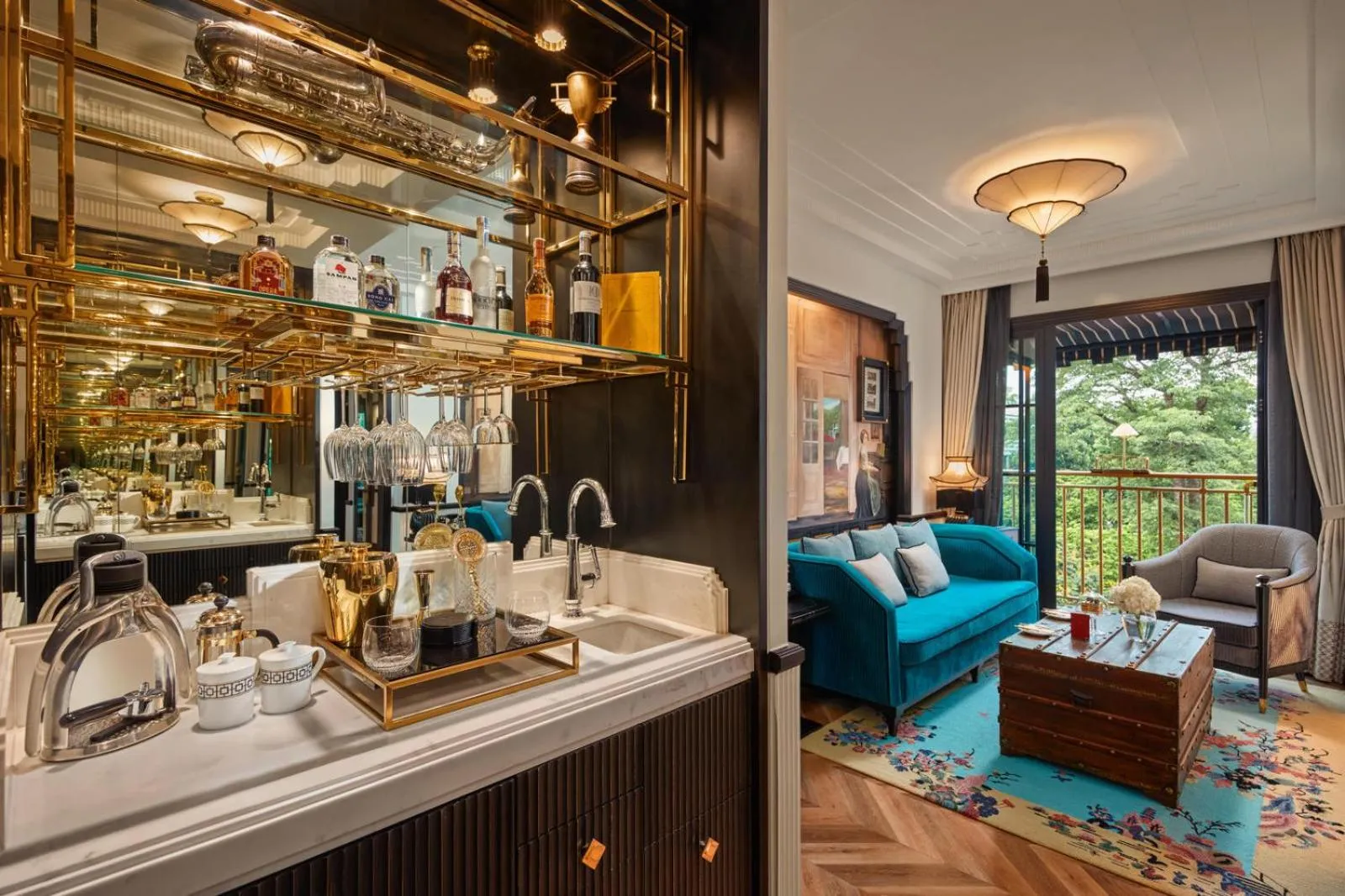 Coffee/tea facilities in Capella Hanoi