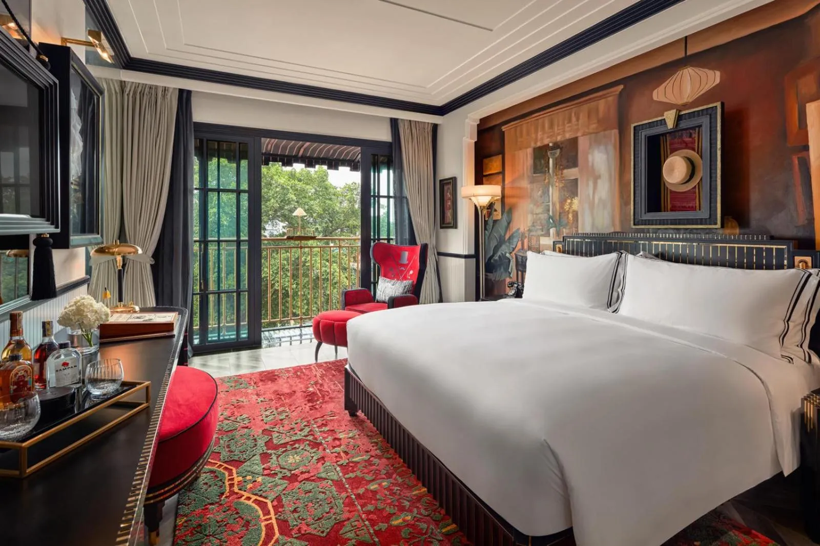 Bed in Capella Hanoi