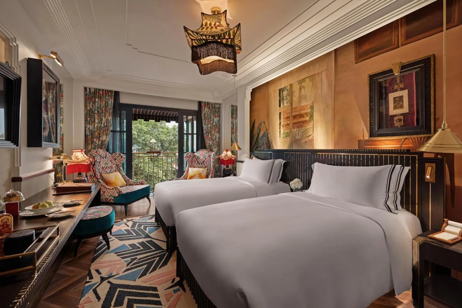 Bed in Capella Hanoi