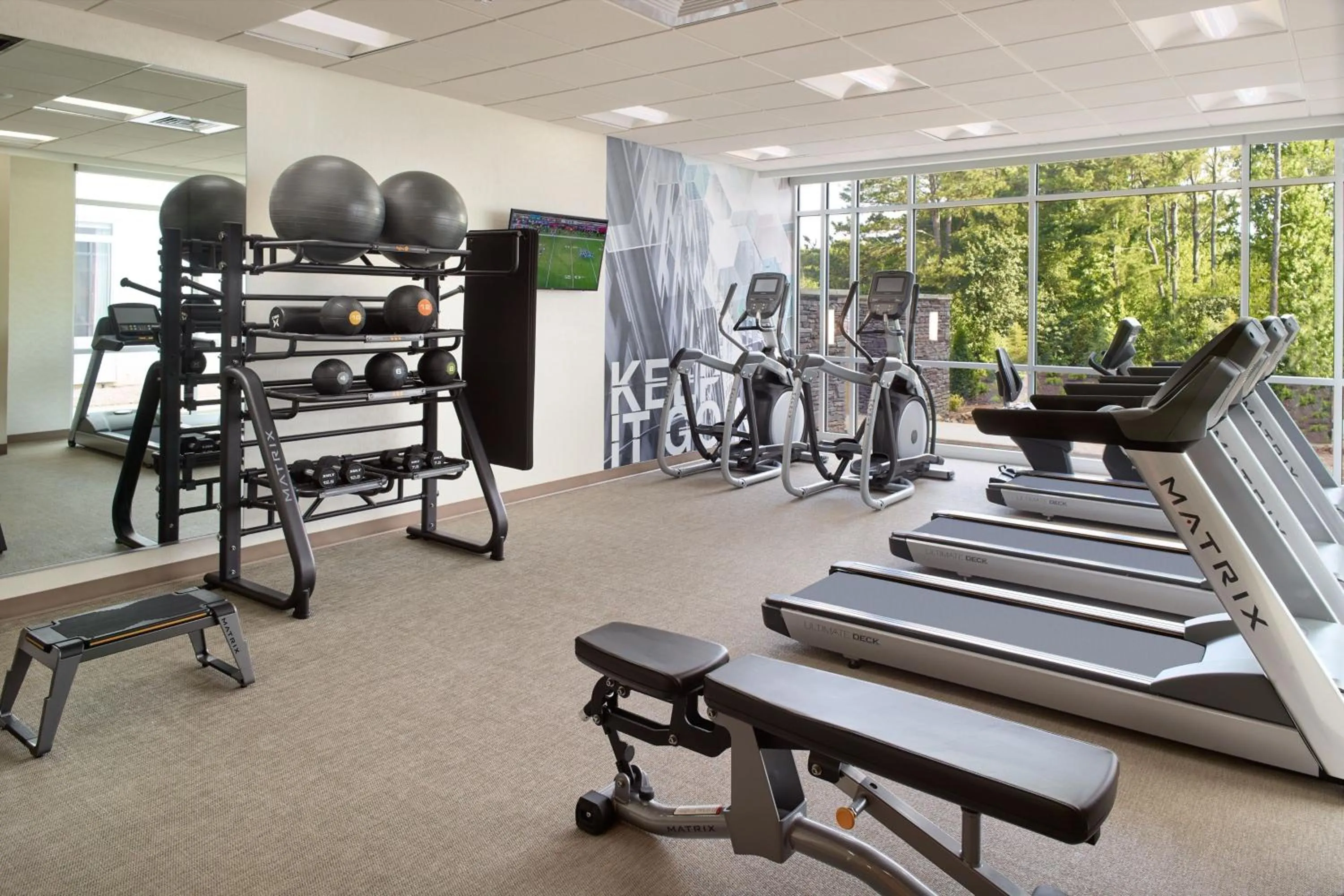 Fitness centre/facilities in SpringHill Suites by Marriott Atlanta Northwest