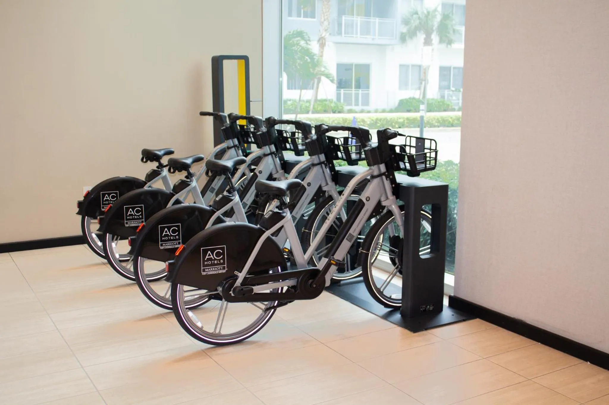 Cycling in AC Hotel by Marriott Fort Lauderdale Airport
