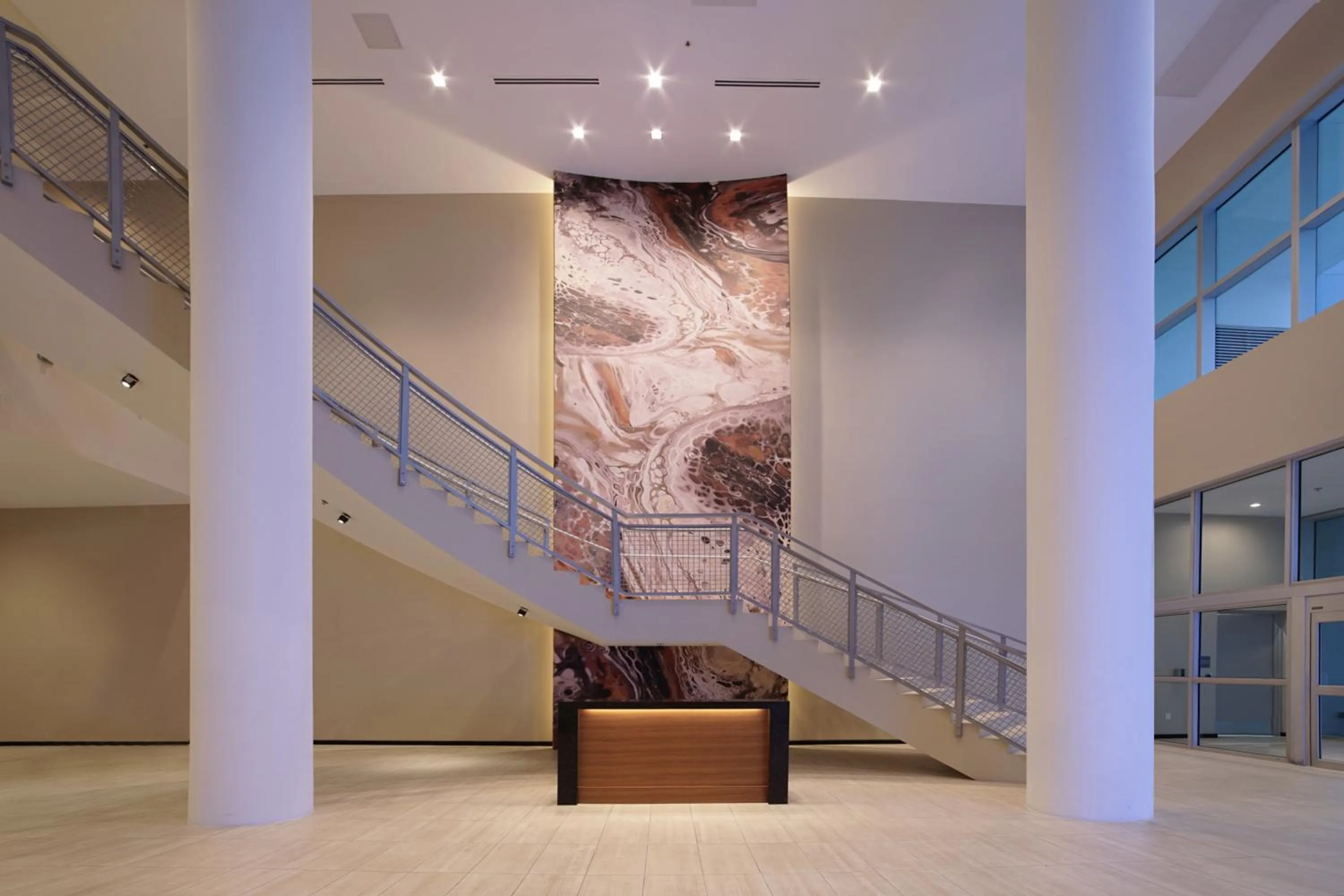 Lobby or reception in AC Hotel by Marriott Fort Lauderdale Airport