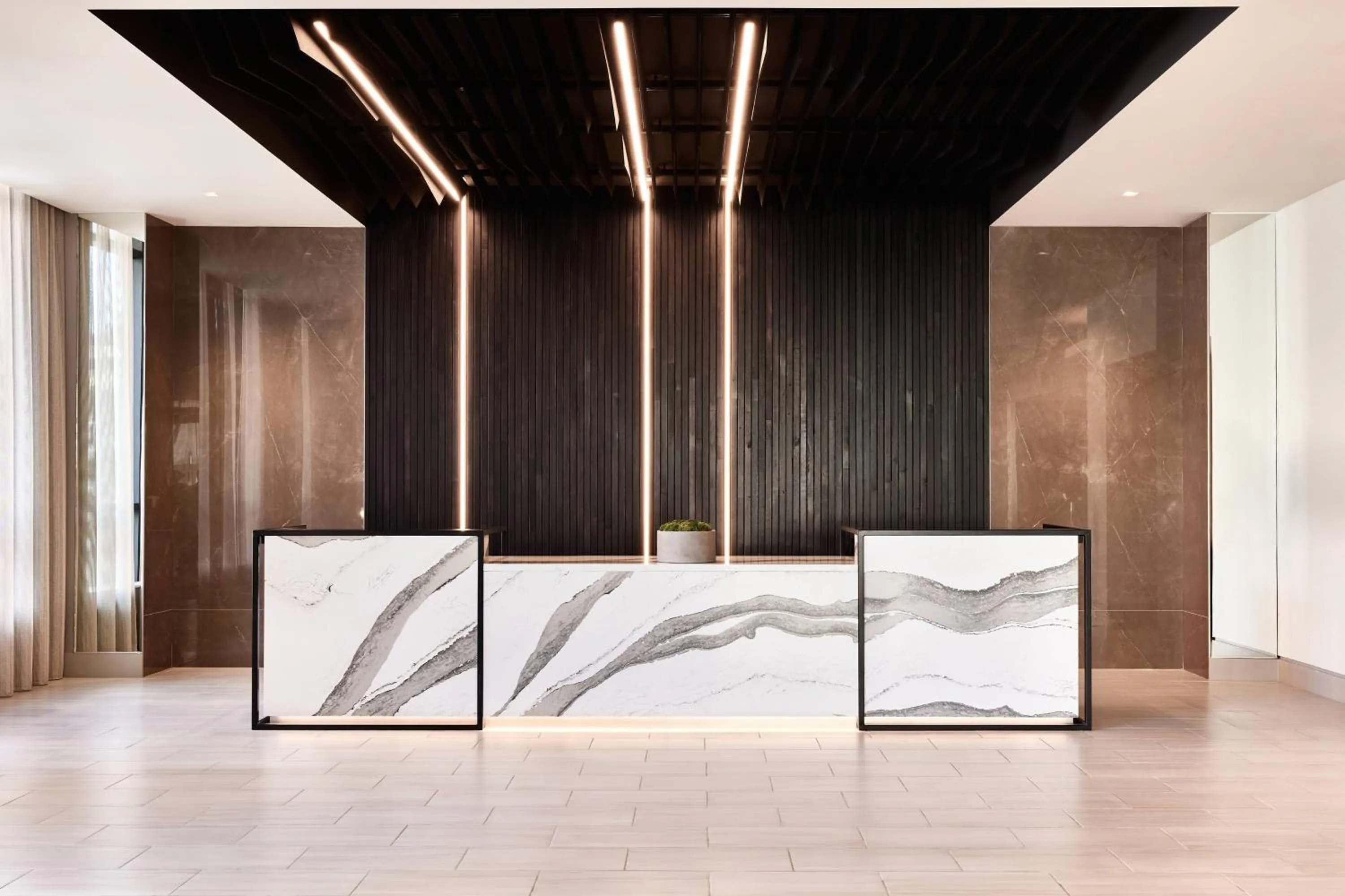 Lobby or reception in AC Hotel by Marriott Missoula Downtown