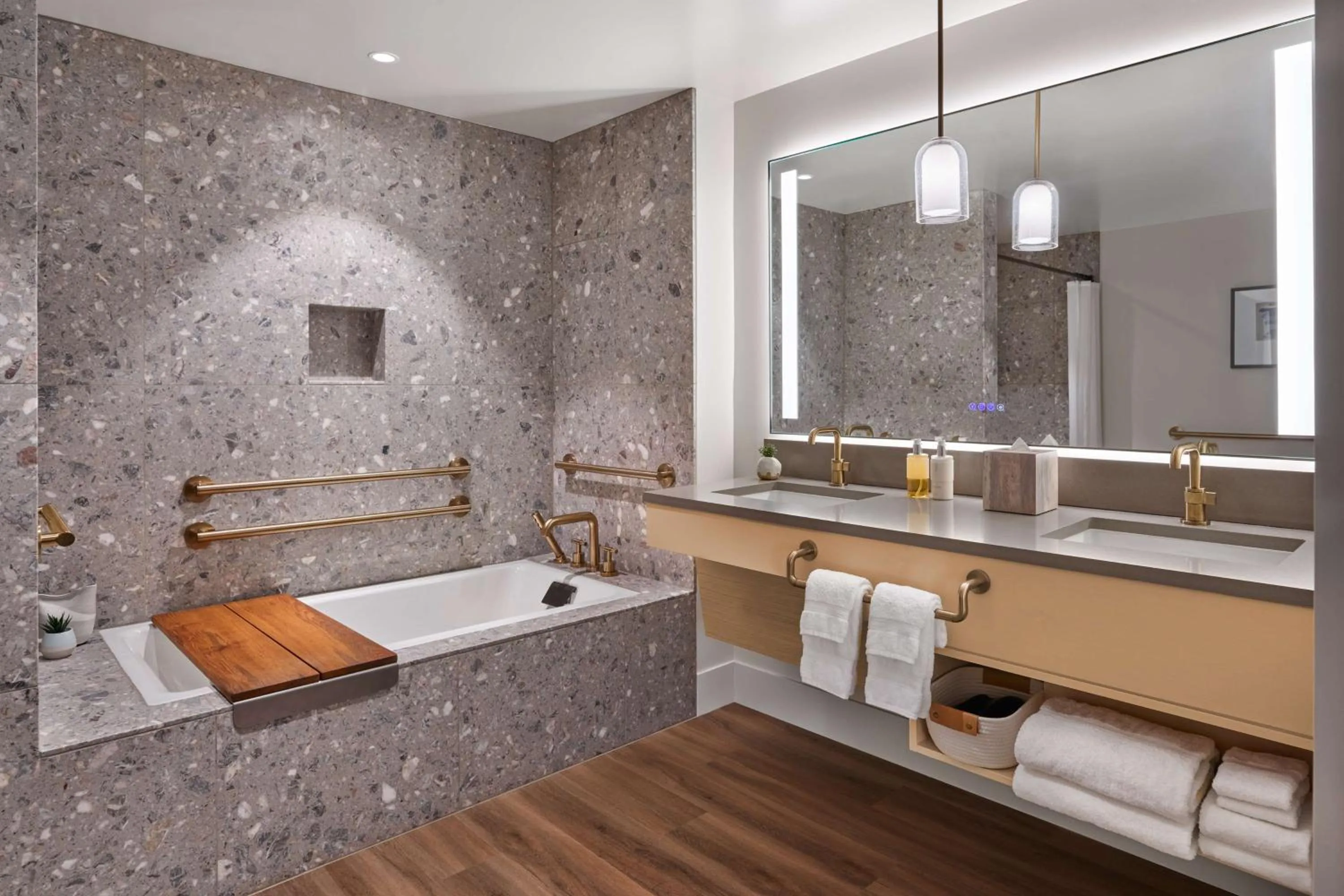 Bathroom in Mission Pacific Beach Resort, part of JdV by Hyatt