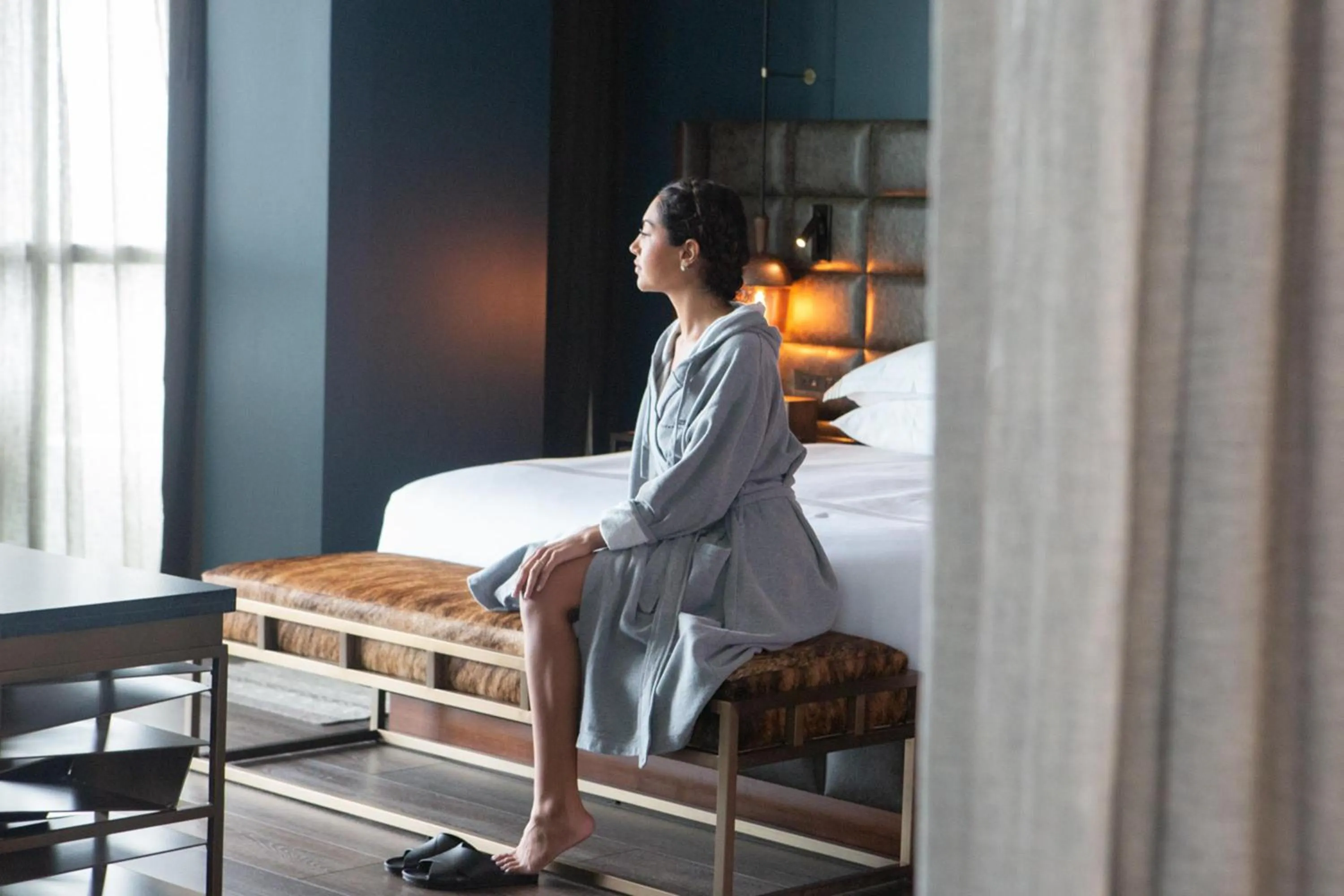 Bed in Thompson San Antonio - Riverwalk, by Hyatt