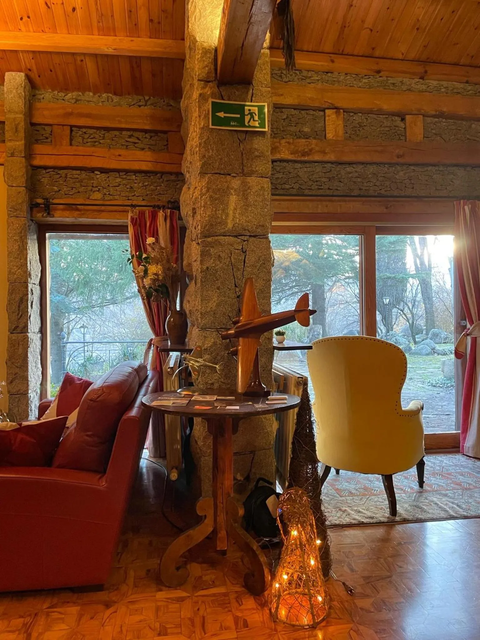 Living room in Hotel Vallibierna