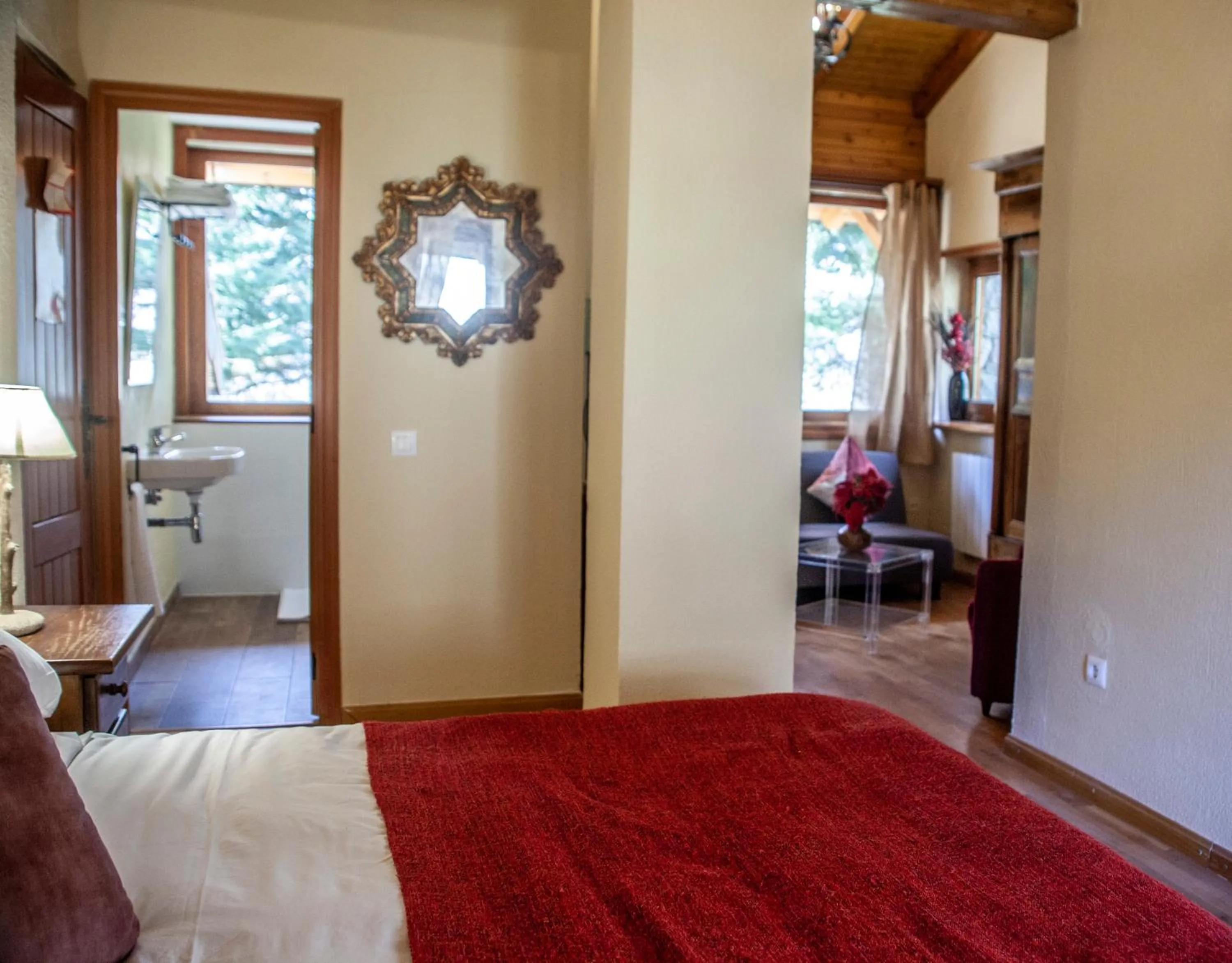 Bed in Hotel Vallibierna