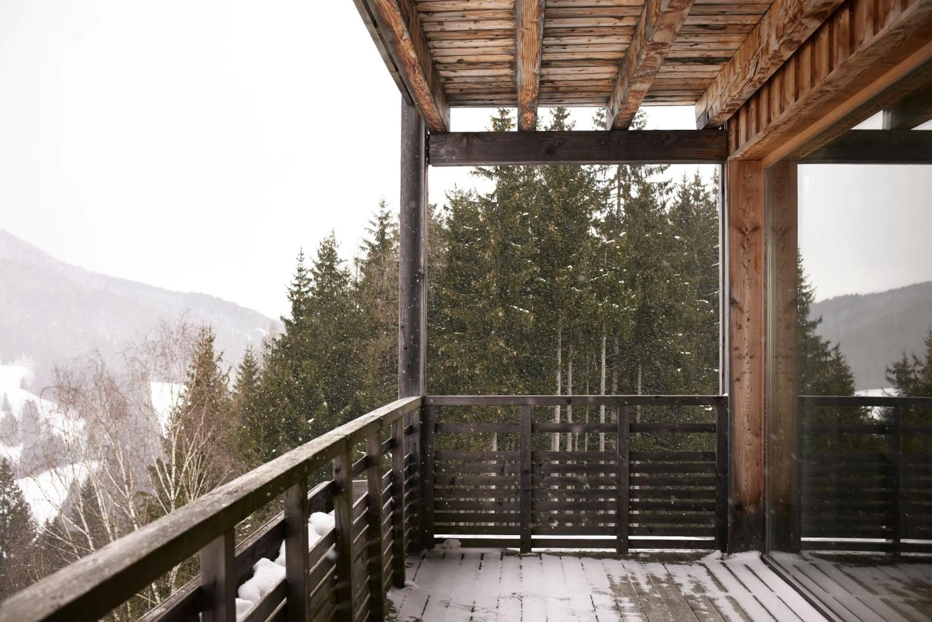 Property building in Holzhotel Forsthofalm