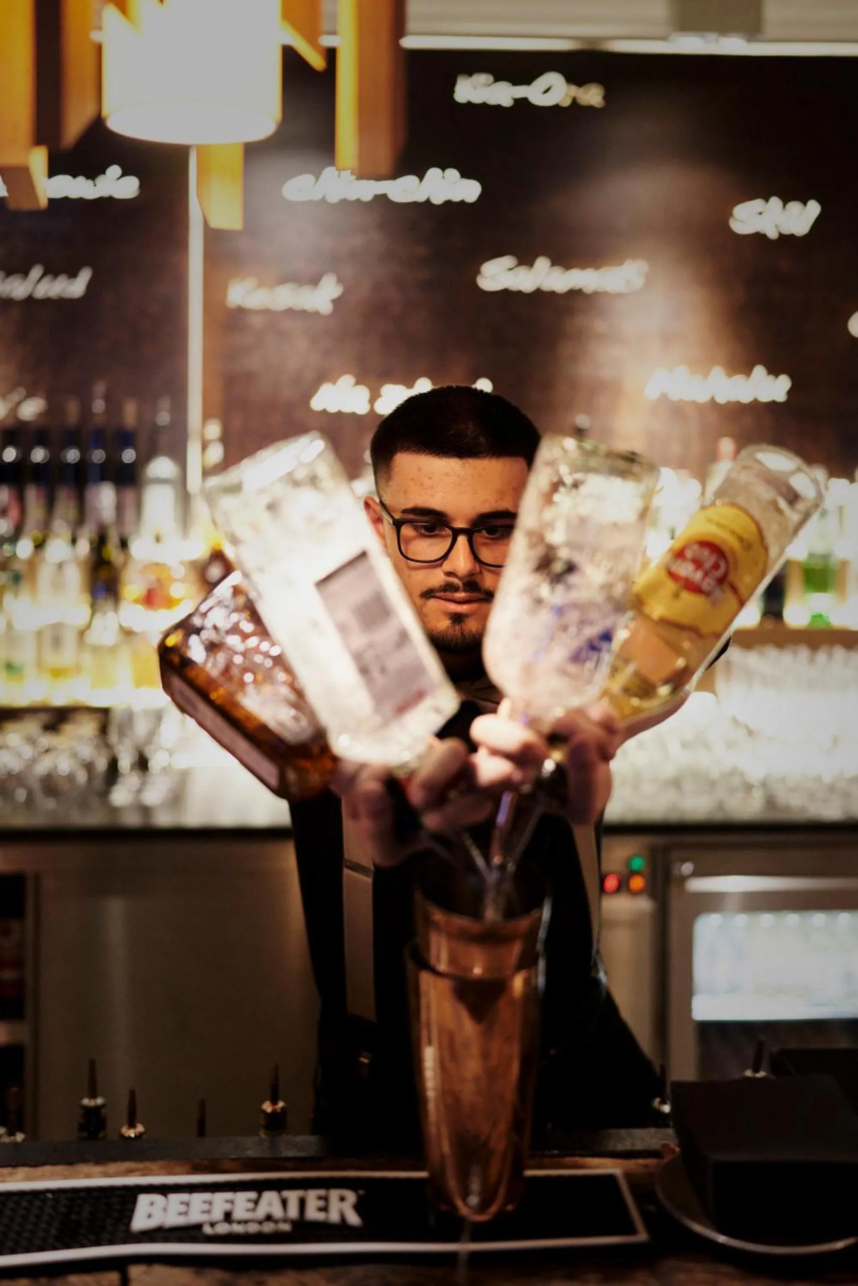 Lounge or bar in Holzhotel Forsthofalm