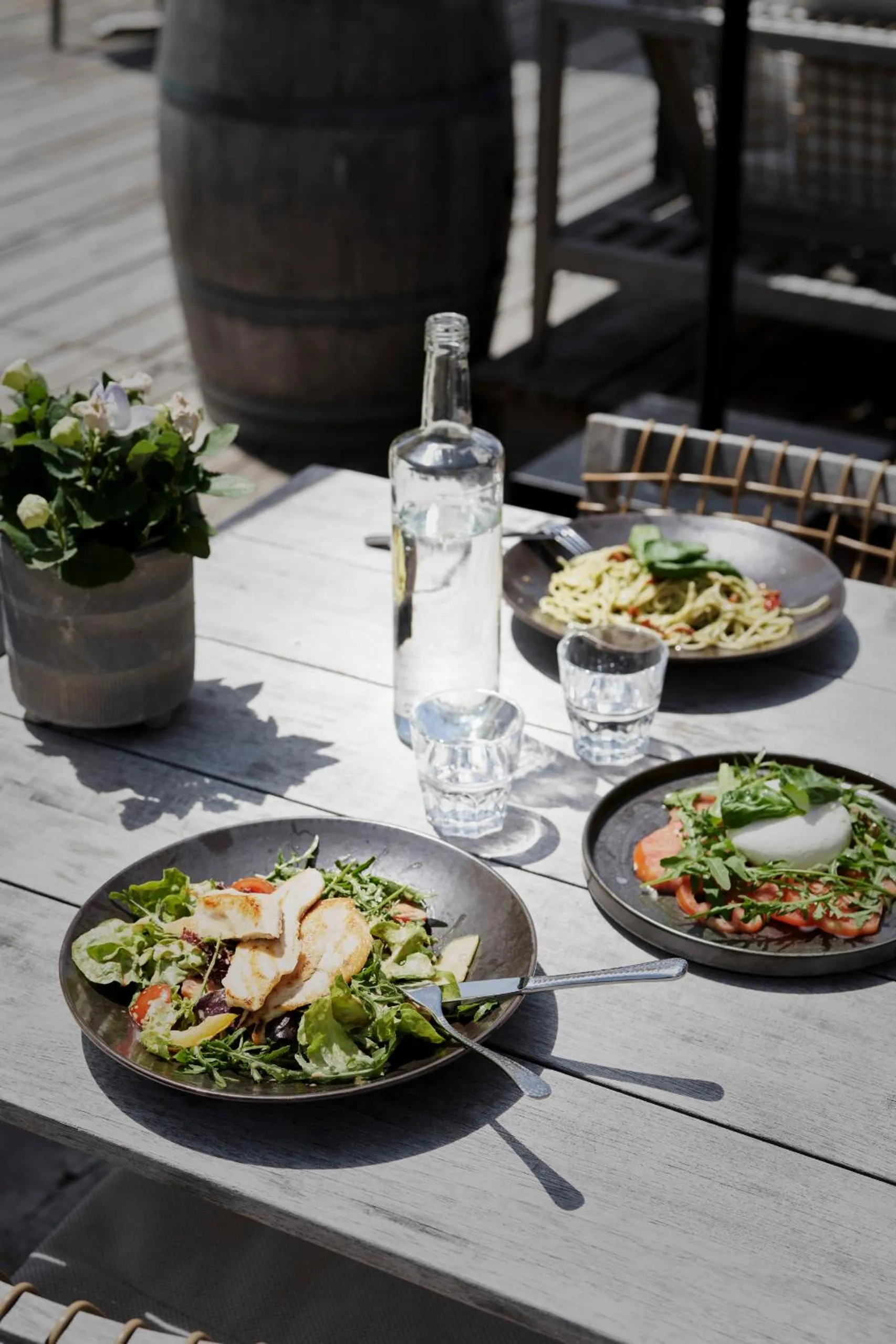 Restaurant/places to eat in Holzhotel Forsthofalm