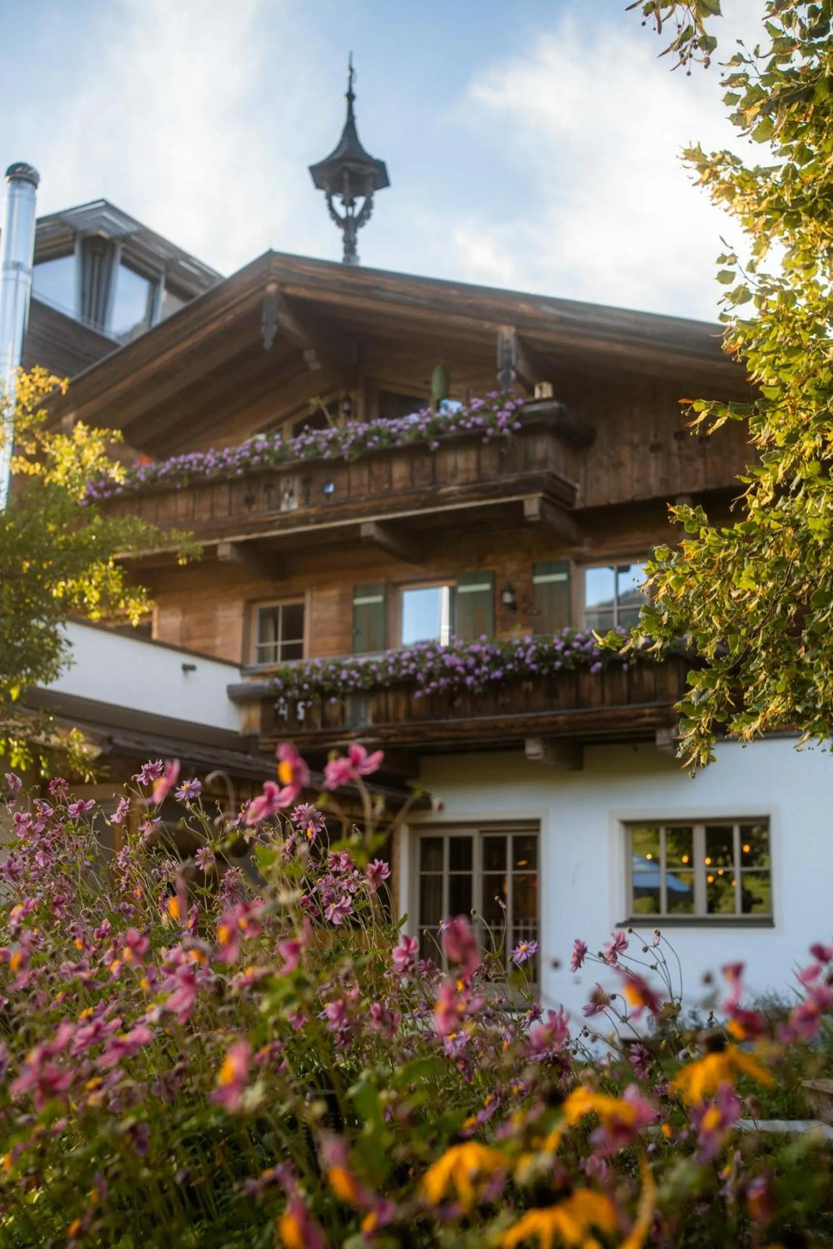 Property building in Holzhotel Forsthofalm