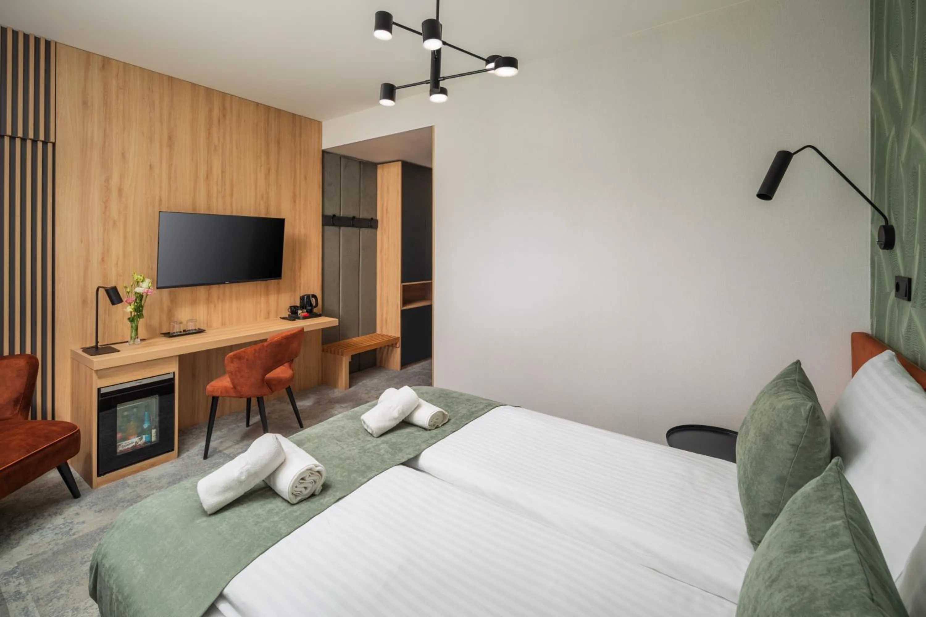 Bedroom, Bed in Sziget Hotel