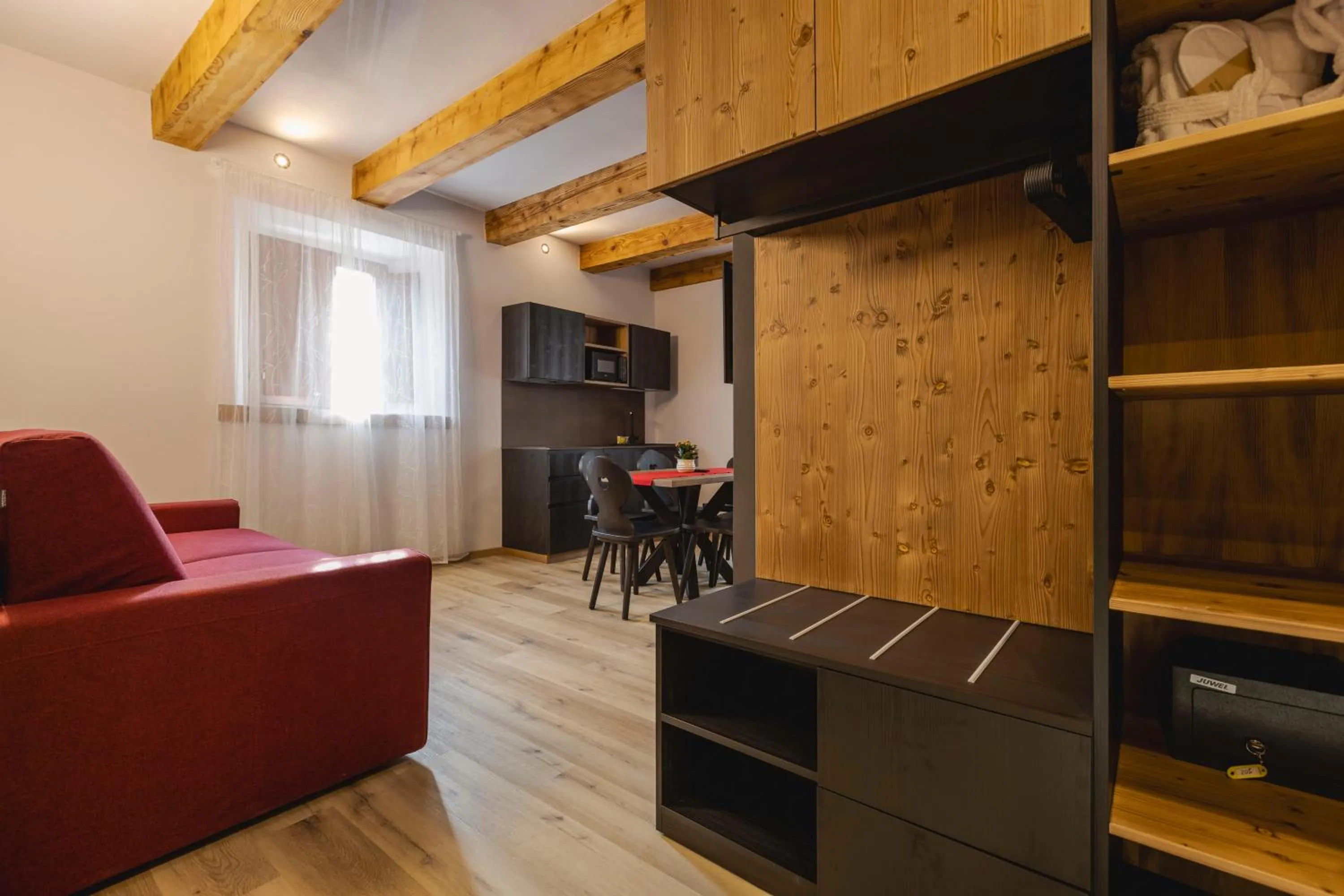 Kitchen or kitchenette in Granduca Mountain Wellness Apartments Campigna