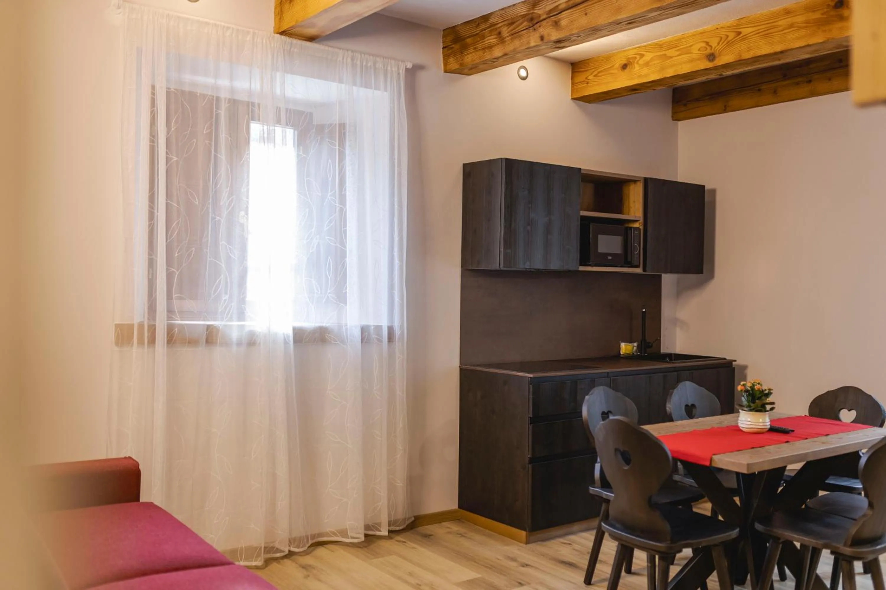 Kitchen or kitchenette in Granduca Mountain Wellness Apartments Campigna
