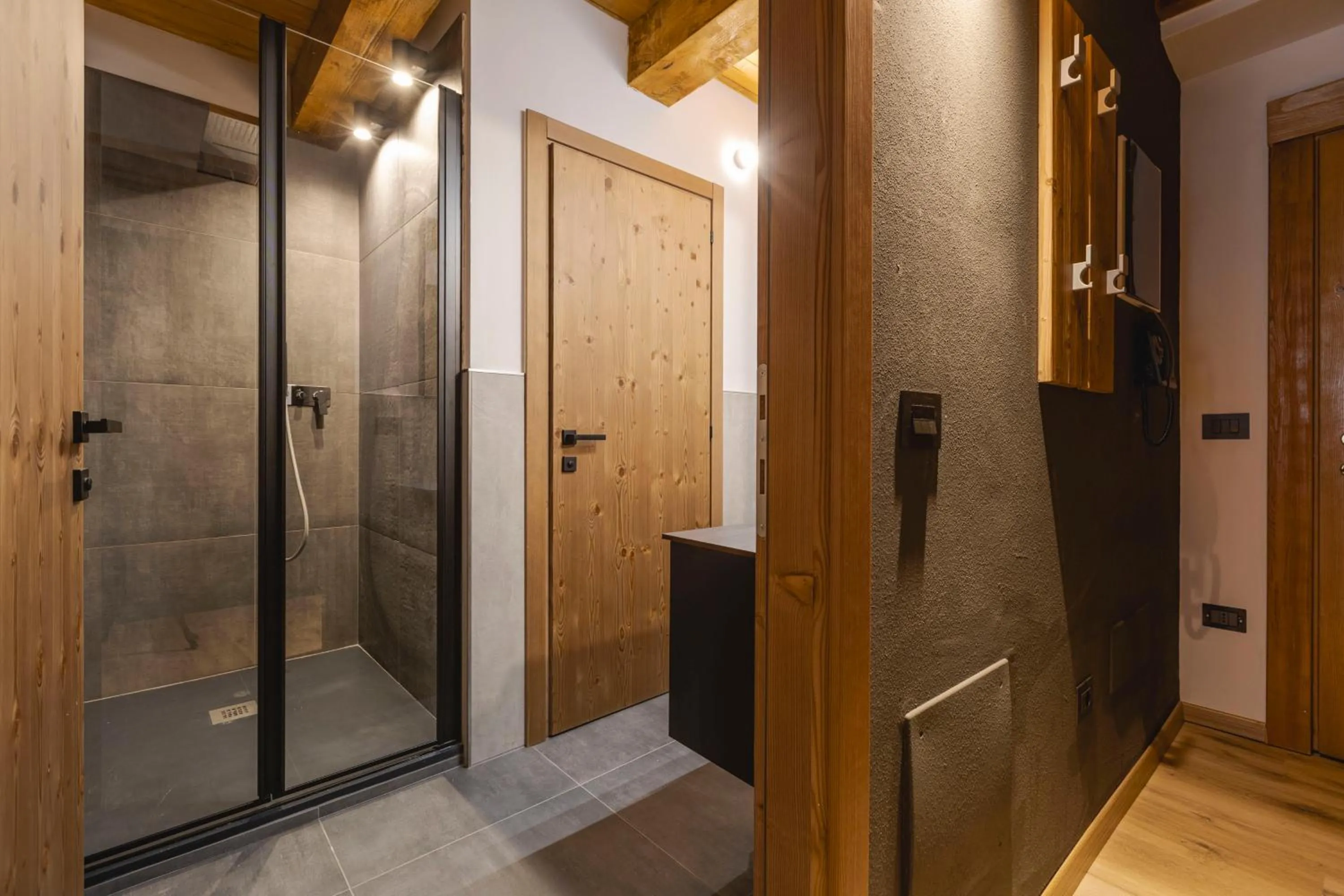 Bathroom in Granduca Mountain Wellness Apartments Campigna