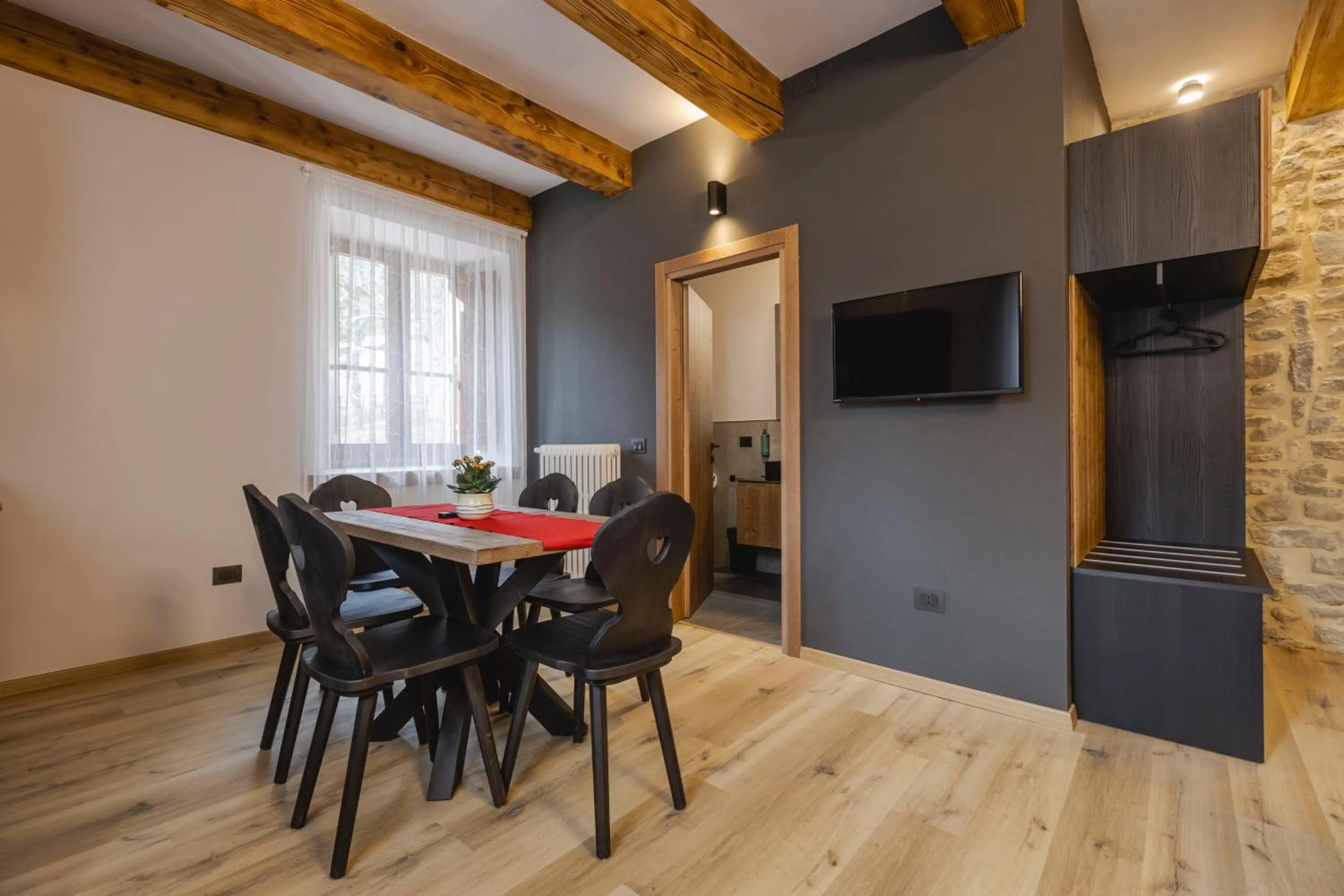 Living room in Granduca Mountain Wellness Apartments Campigna