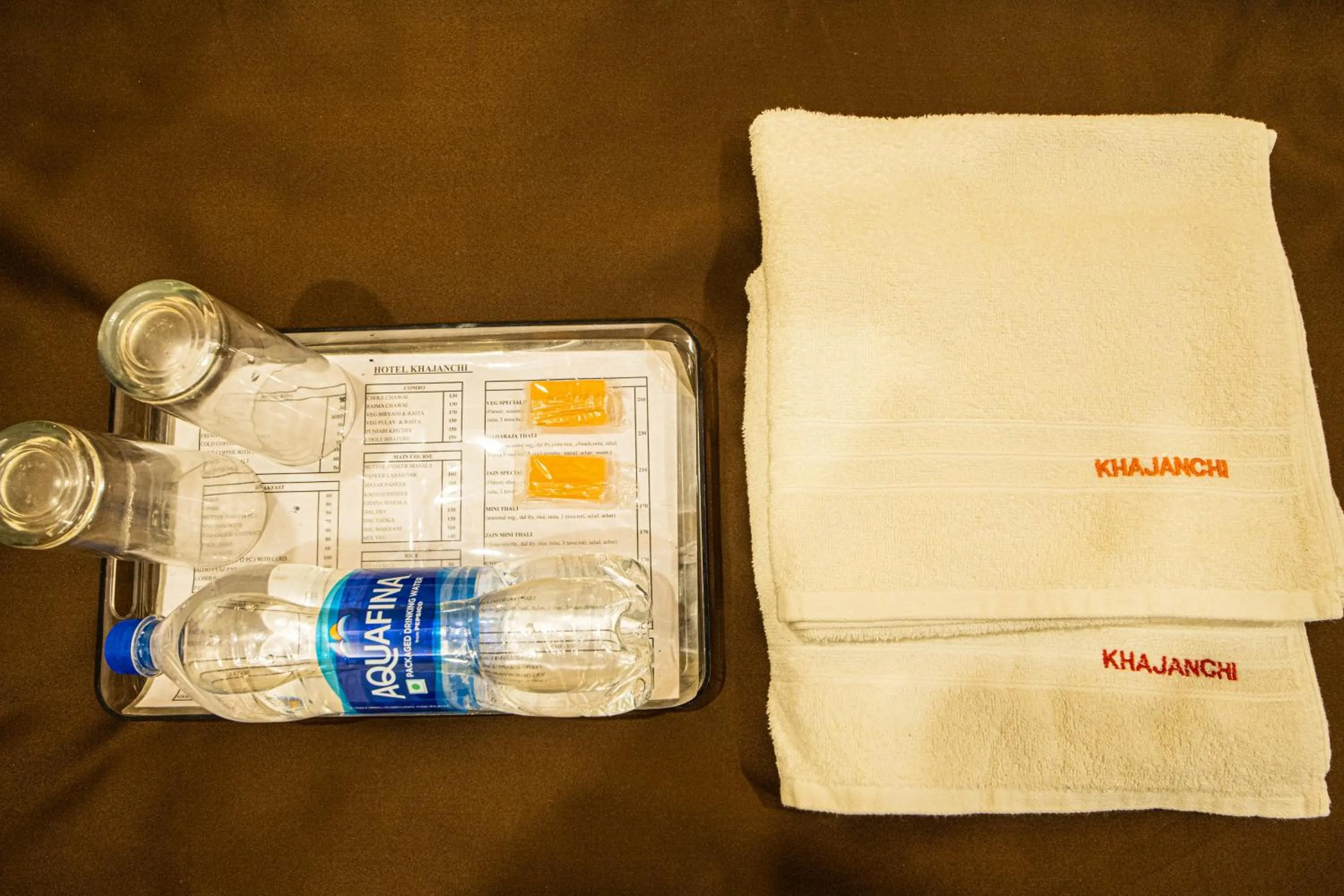 towels in Hotel Khajanchi