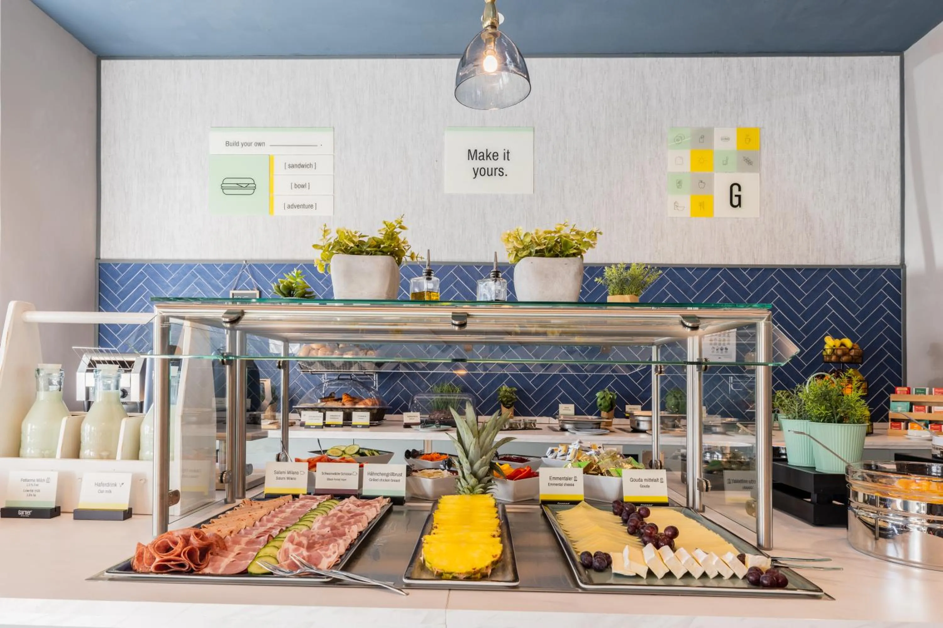 Buffet breakfast in Garner Hotel Vienna by IHG