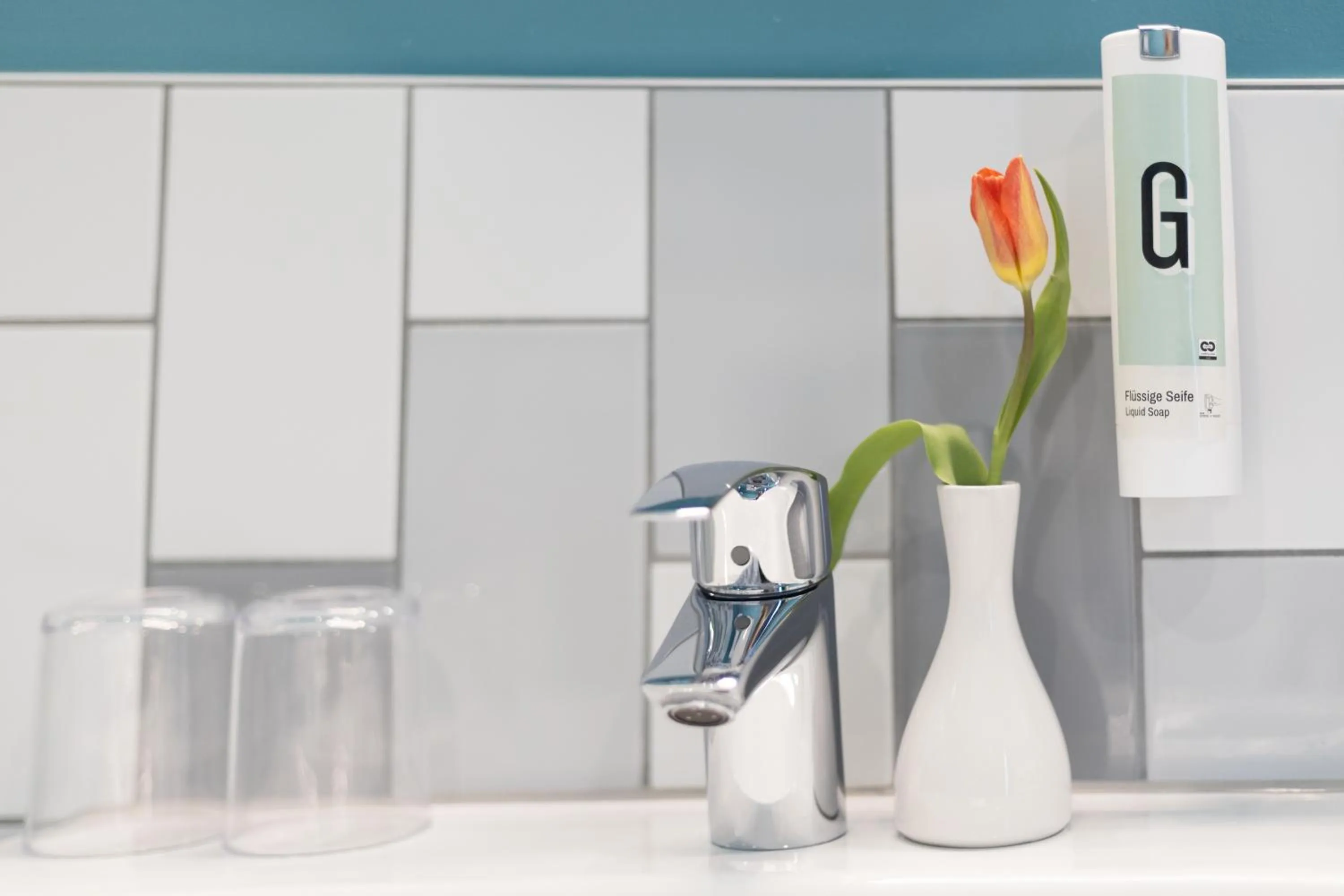 Bathroom in Garner Hotel Vienna by IHG