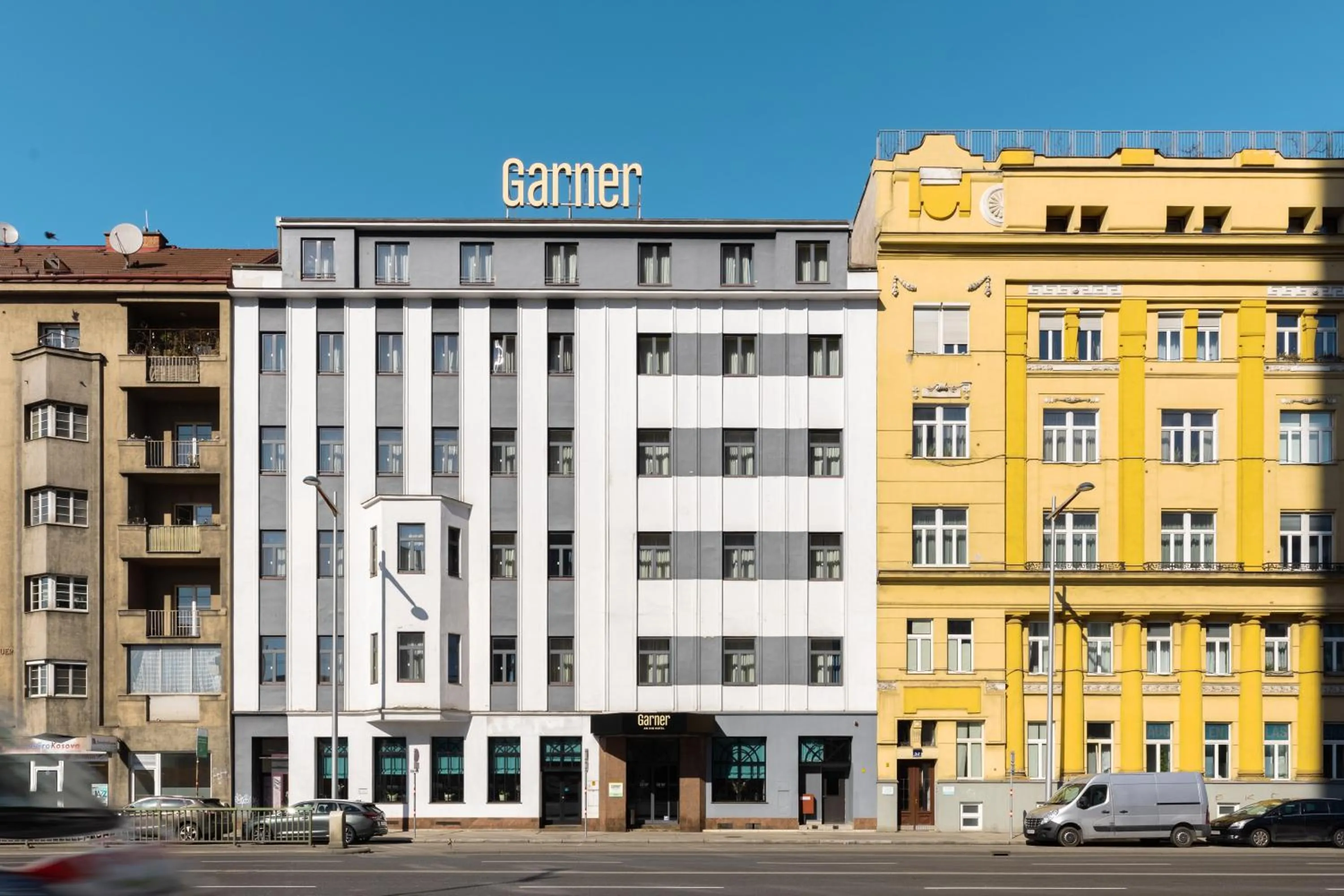 Property building in Garner Hotel Vienna by IHG