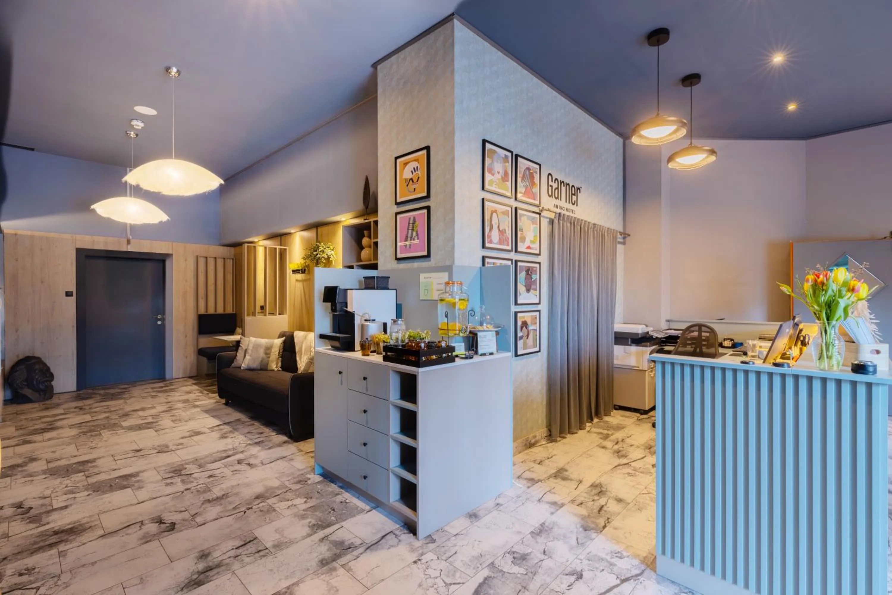 Lobby or reception in Yggotel Mejse