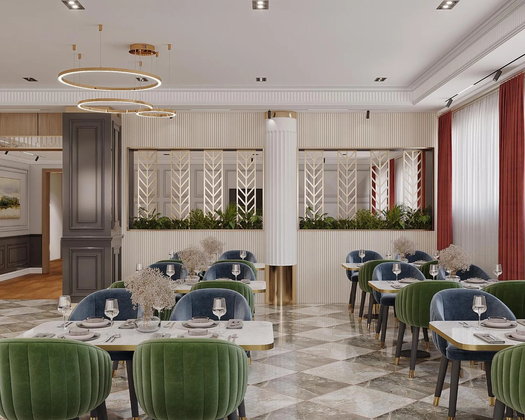 Restaurant/places to eat in Hotel 1946