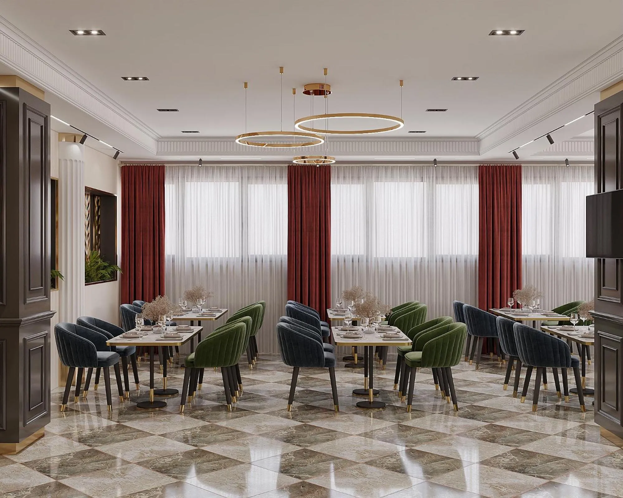 Restaurant/places to eat in Hotel 1946