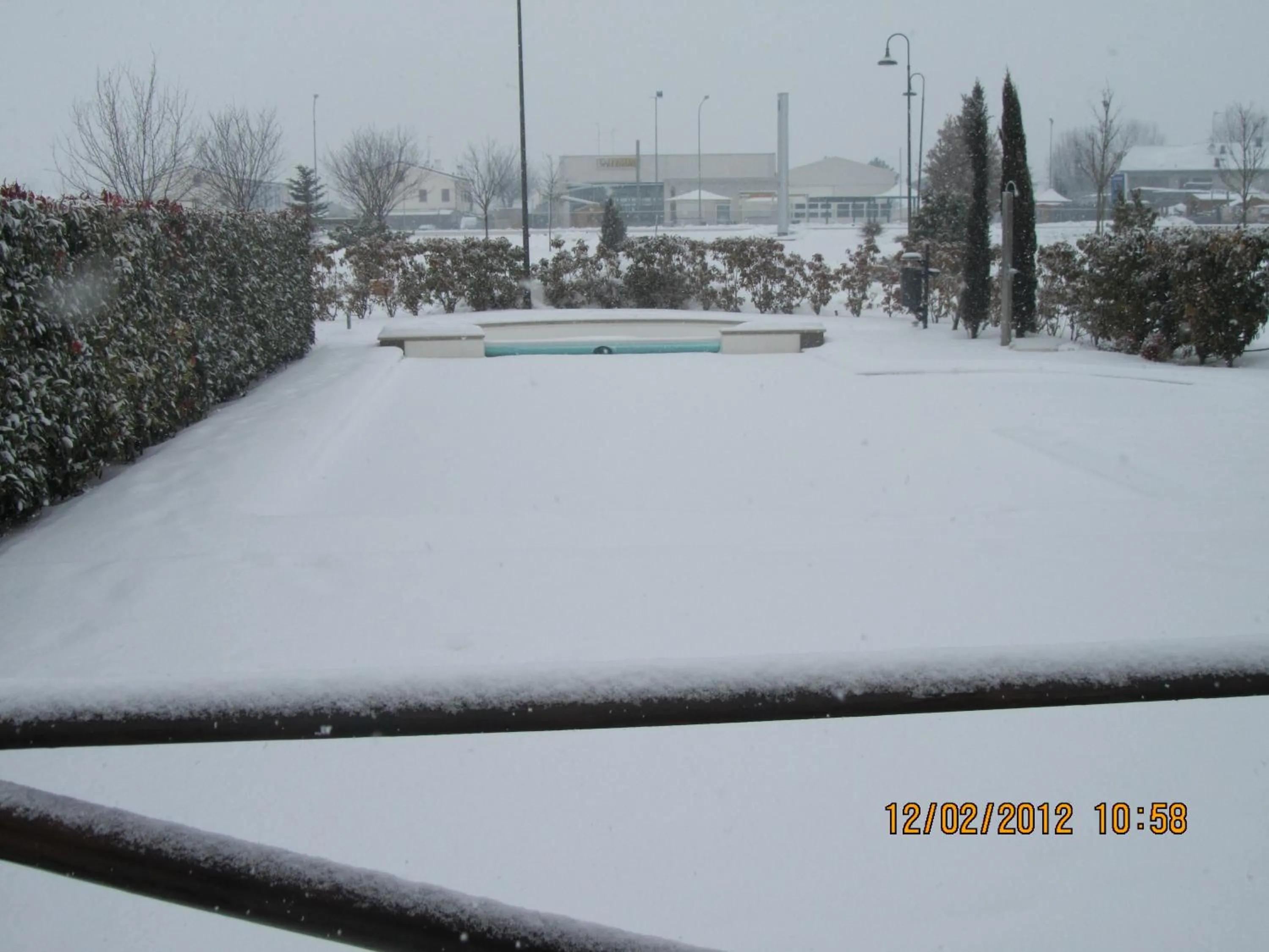 Swimming pool in Hotel Tre Torri