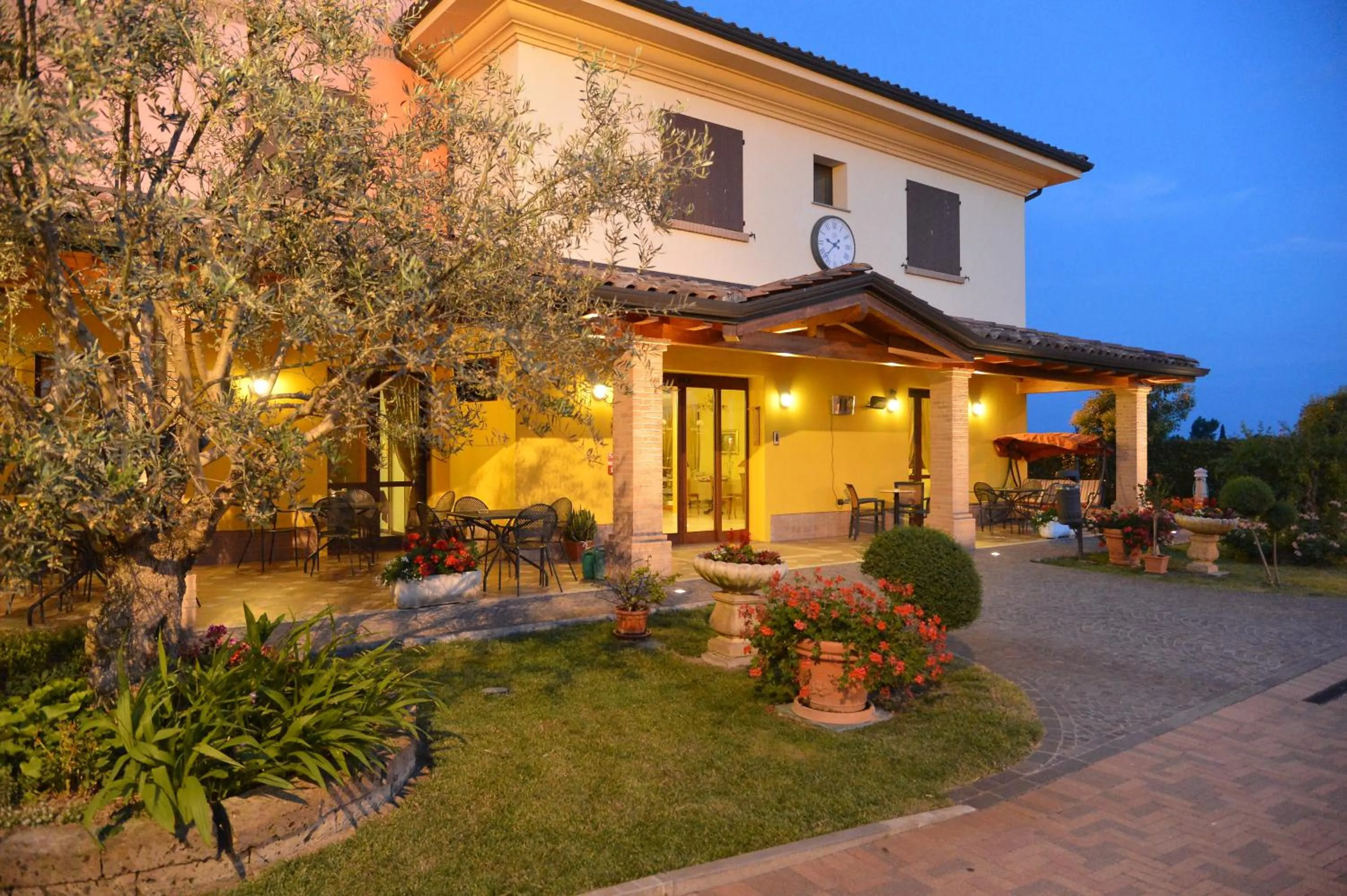 Facade/entrance in Hotel Tre Torri