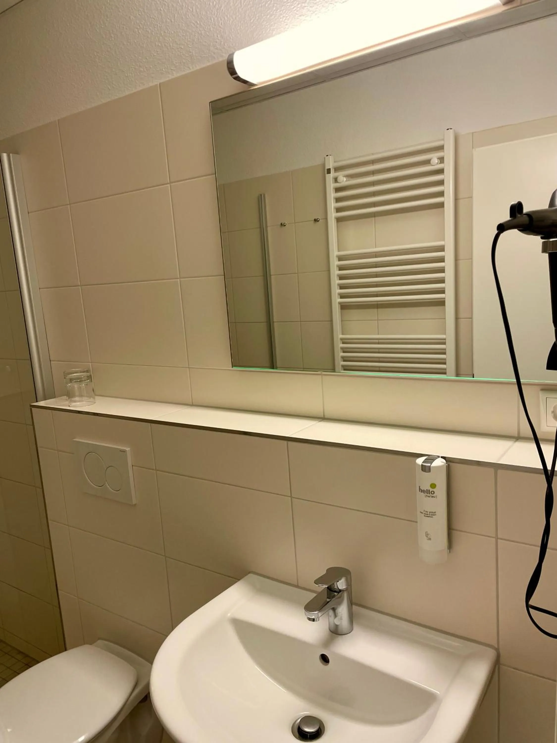 Bathroom in Lindenhaus Scharfe Kurve