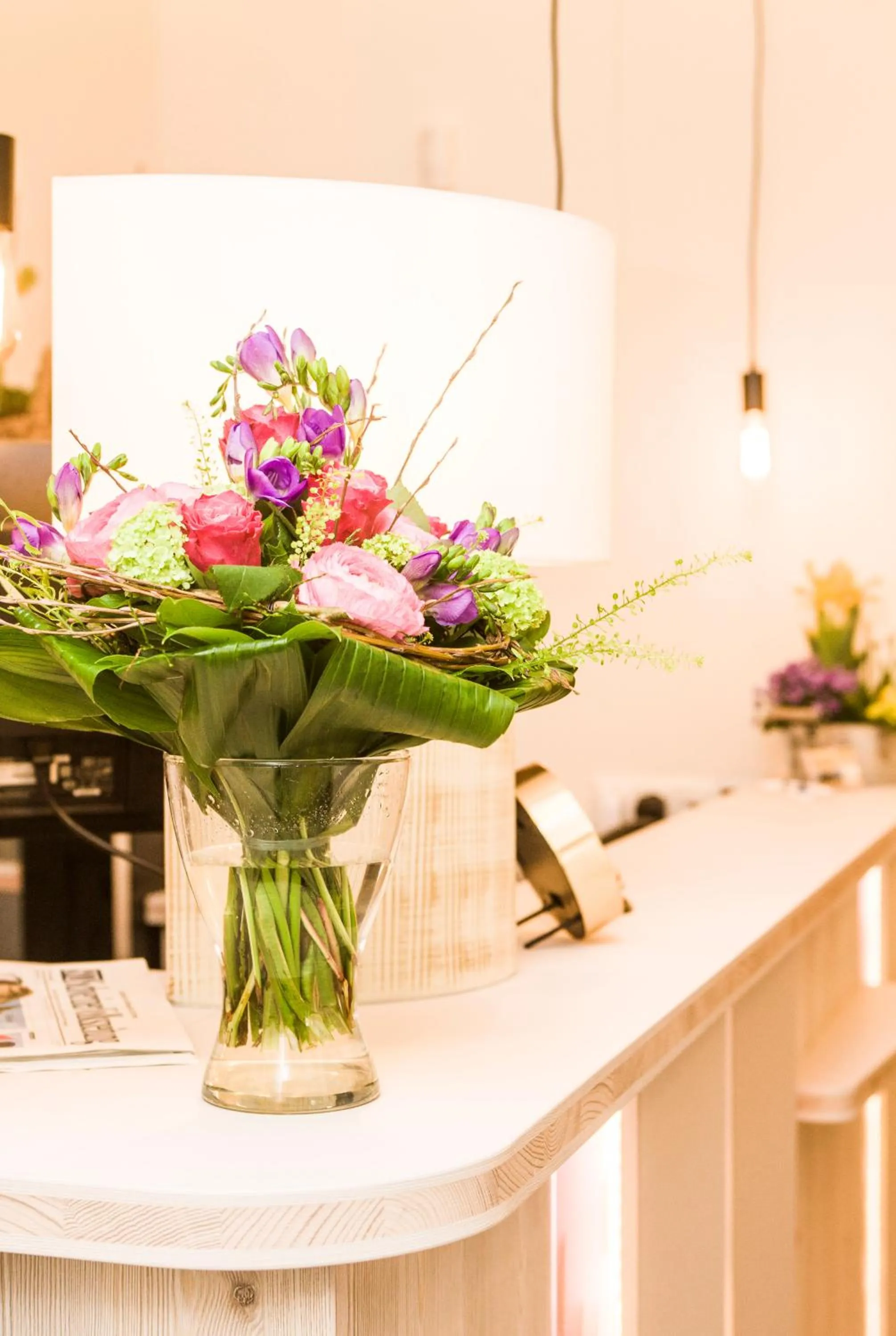 Lobby or reception in Lindenhaus Scharfe Kurve