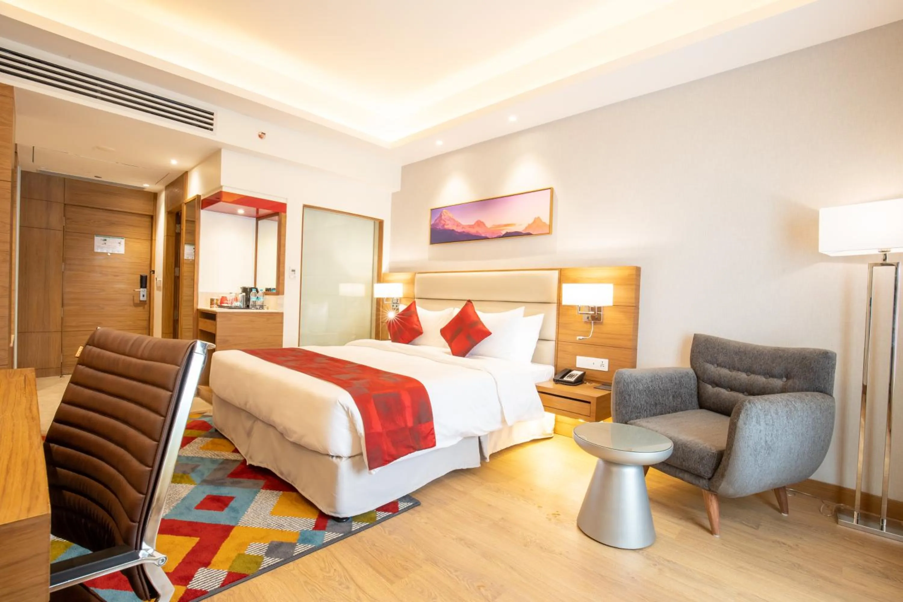 Photo of the whole room, Bed in Ramada Encore by Wyndham Kathmandu Thamel