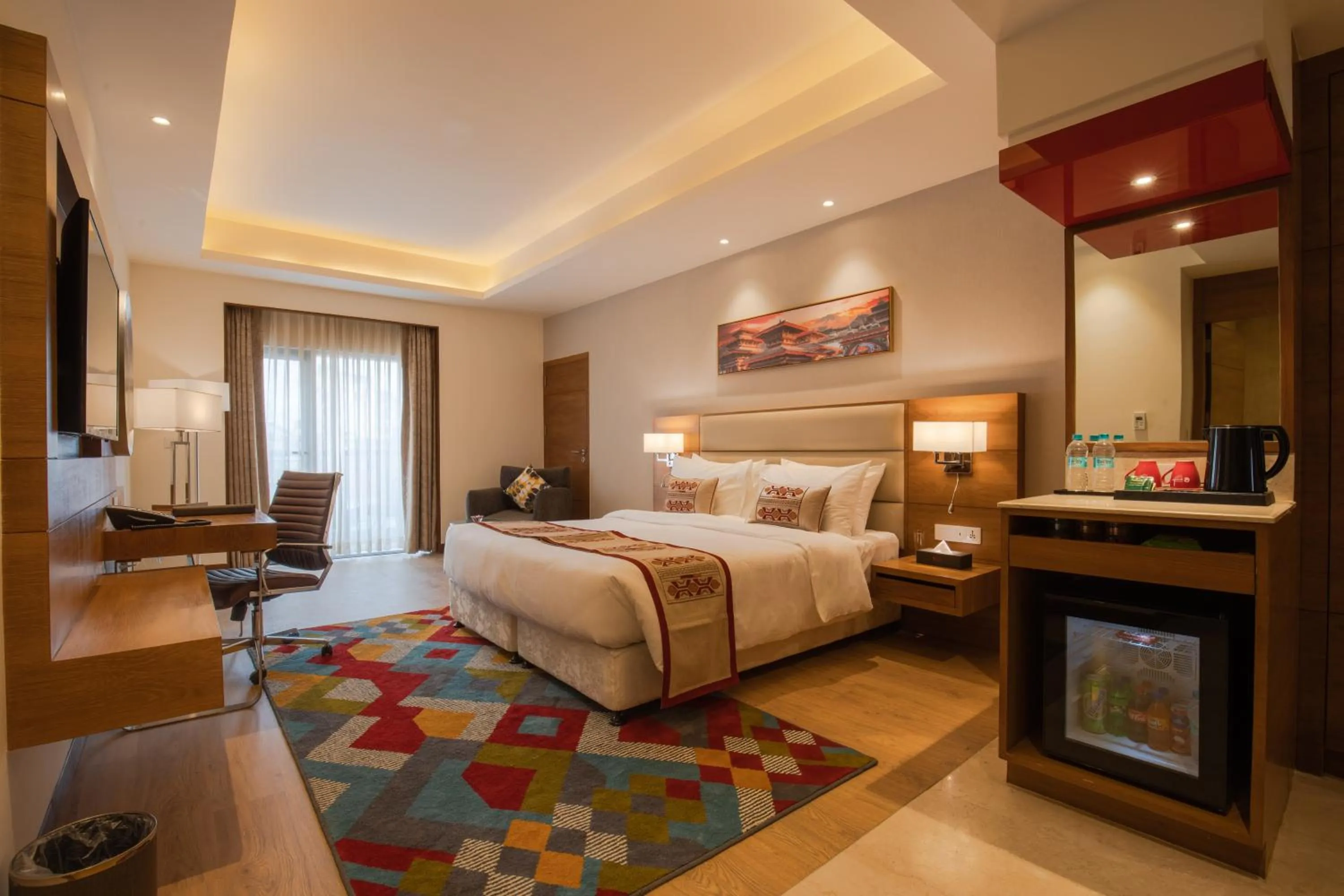 Photo of the whole room, Bed in Ramada Encore by Wyndham Kathmandu Thamel