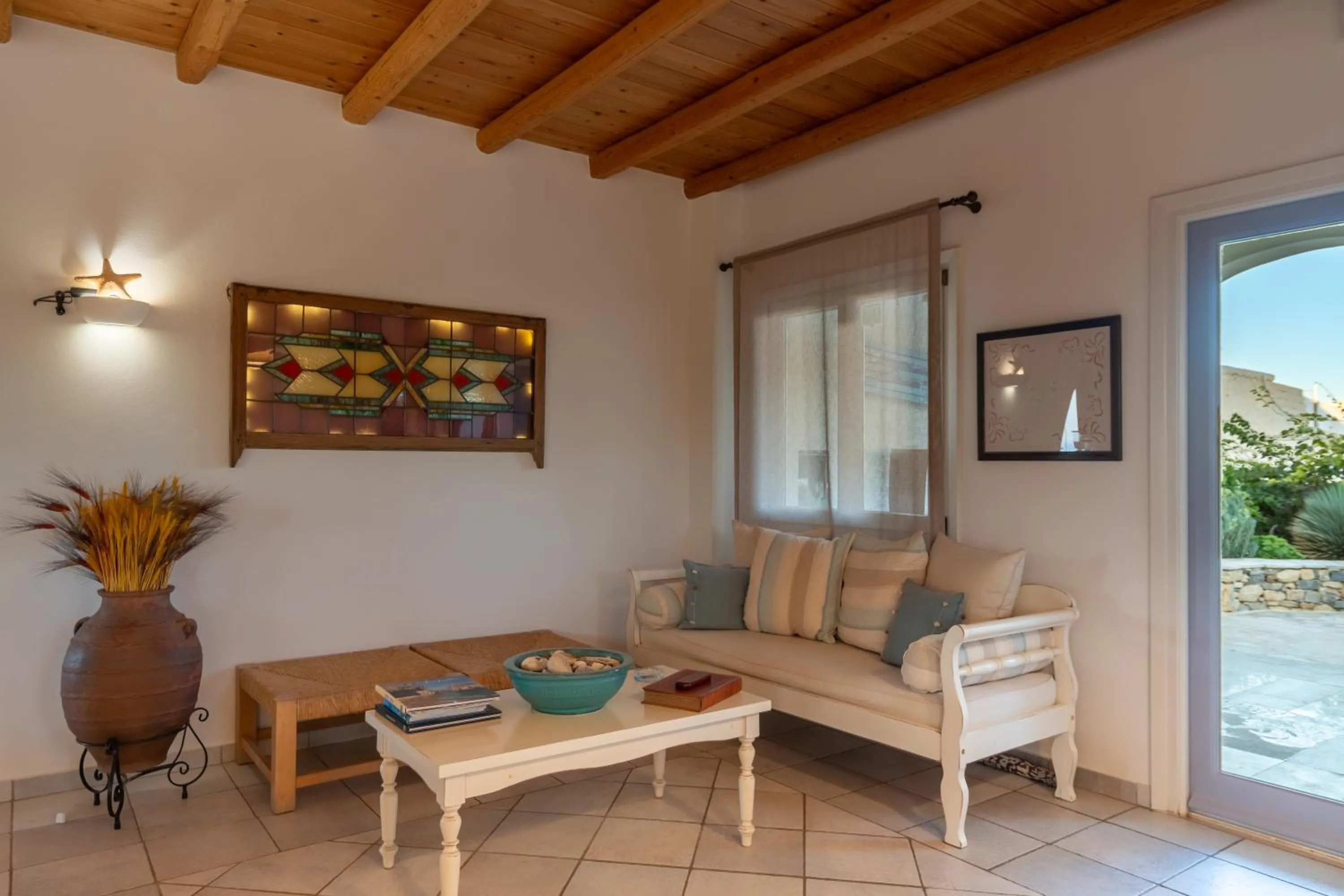 Lobby or reception in Aeolos Hotel