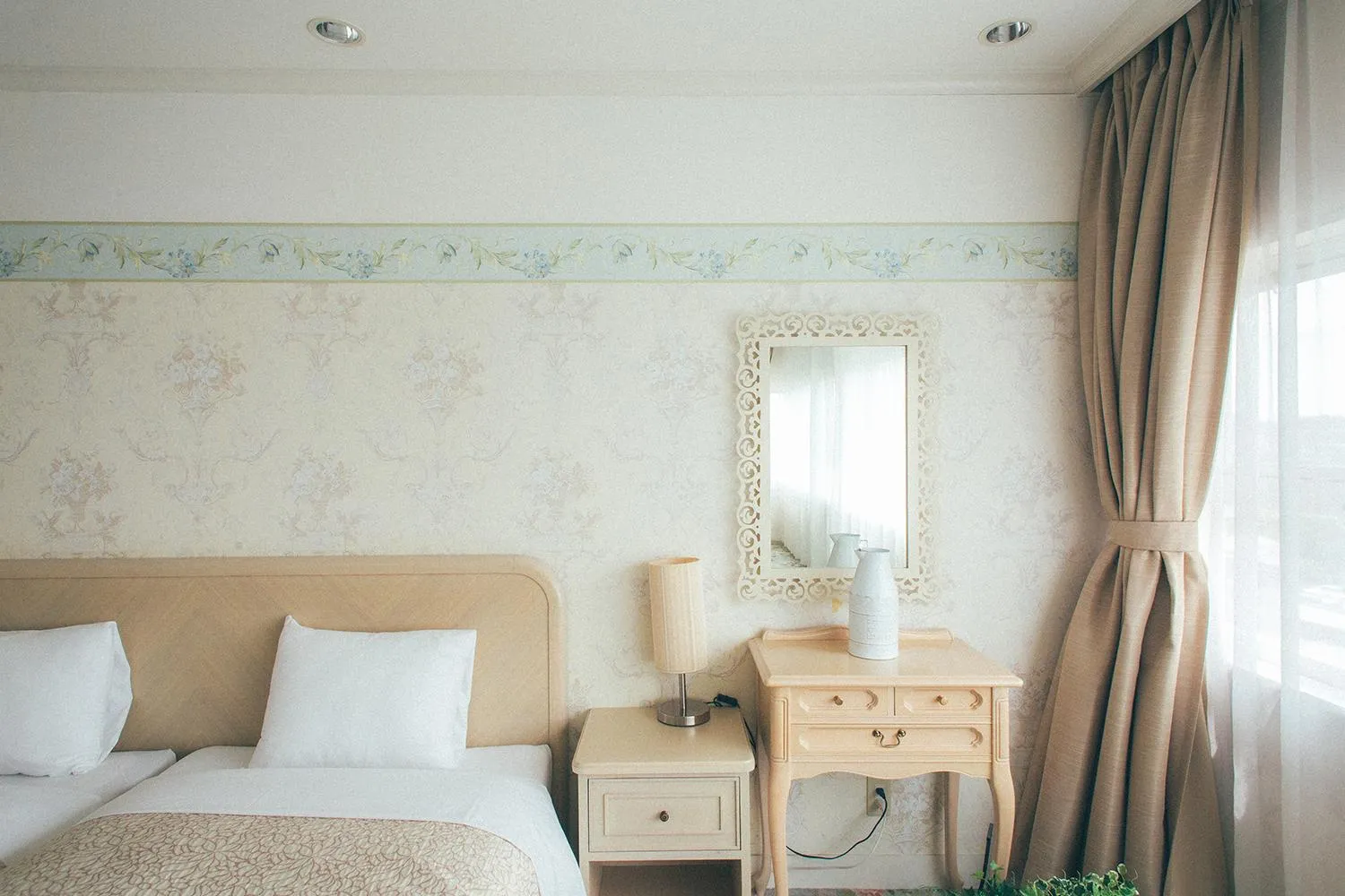 Bed in Kakegawa Grand Hotel