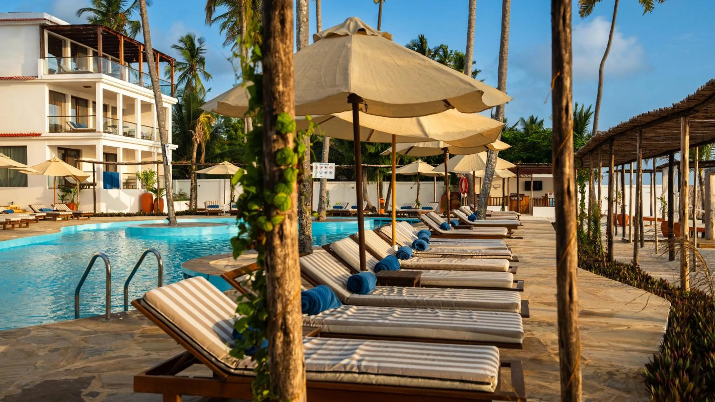 Pool view in Dream of Zanzibar Resort & Spa - Premium All Inclusive