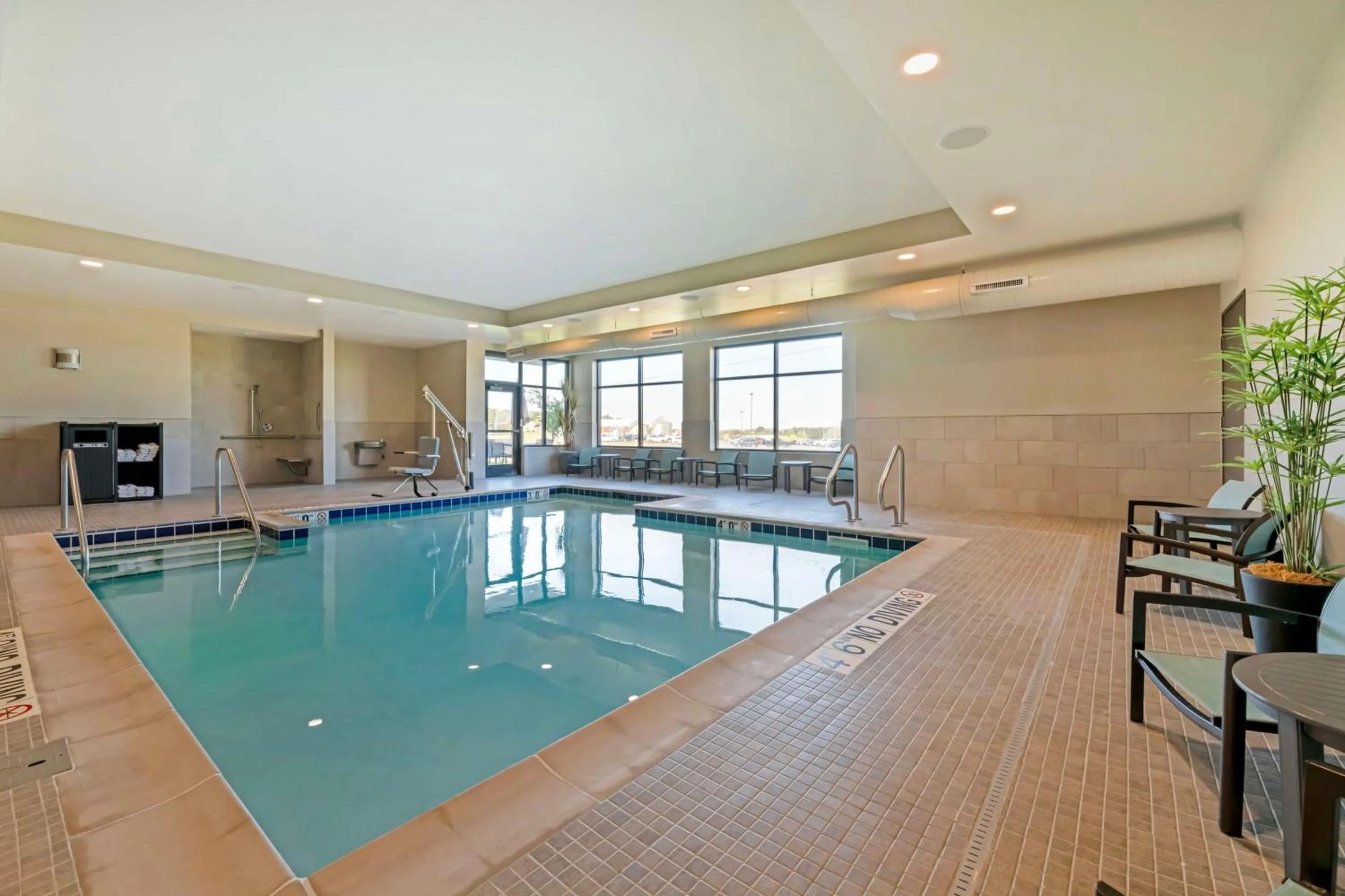 Pool view in Best Western Plus Jefferson