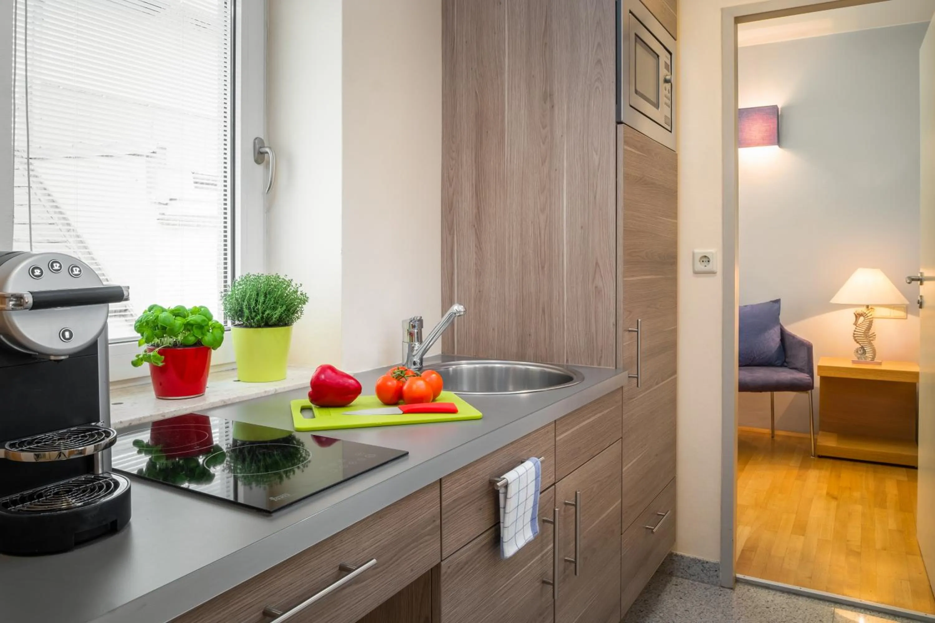 Coffee/tea facilities in Appartement-Hotel an der Riemergasse