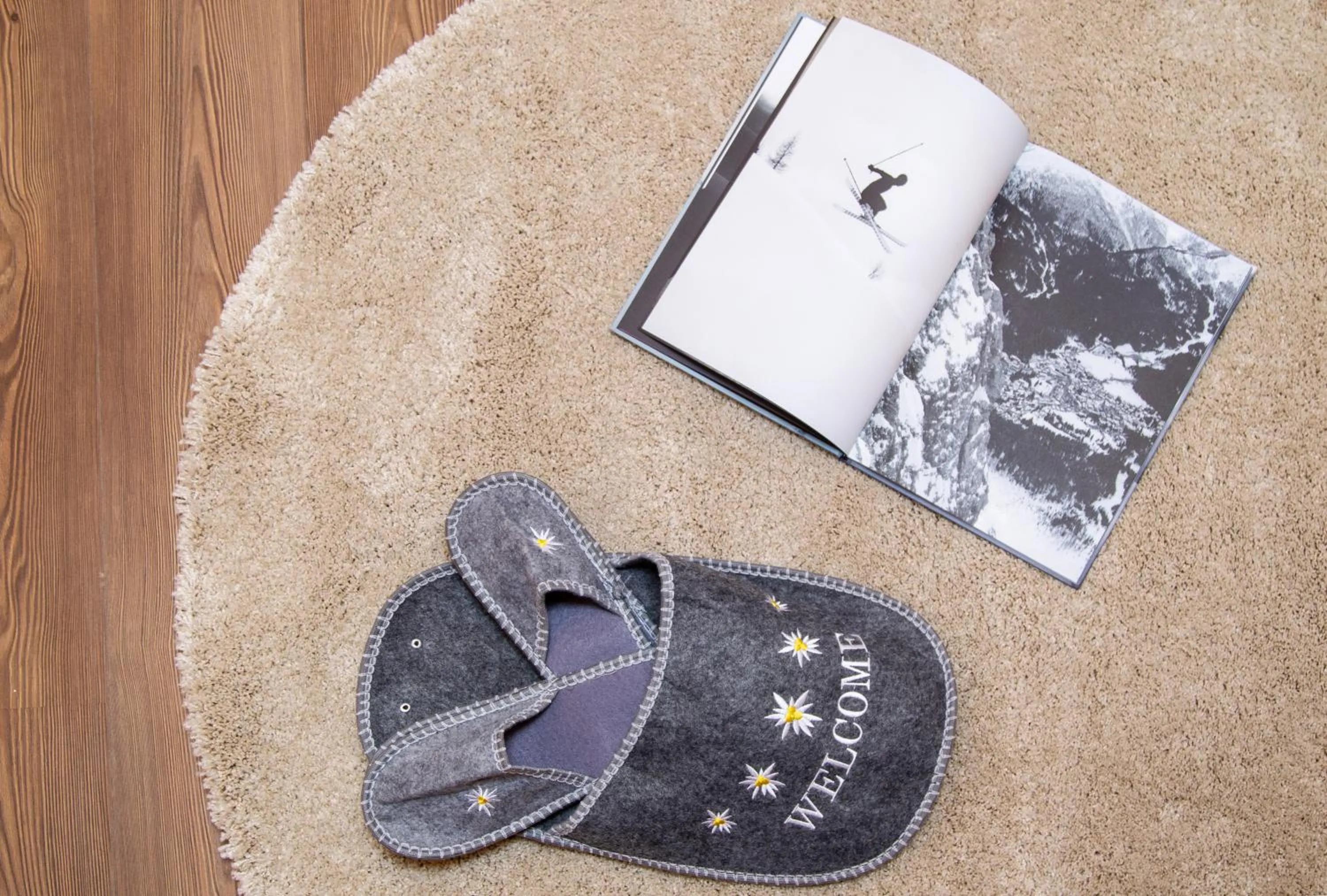 Decorative detail in Hotel Chalet Giasenei