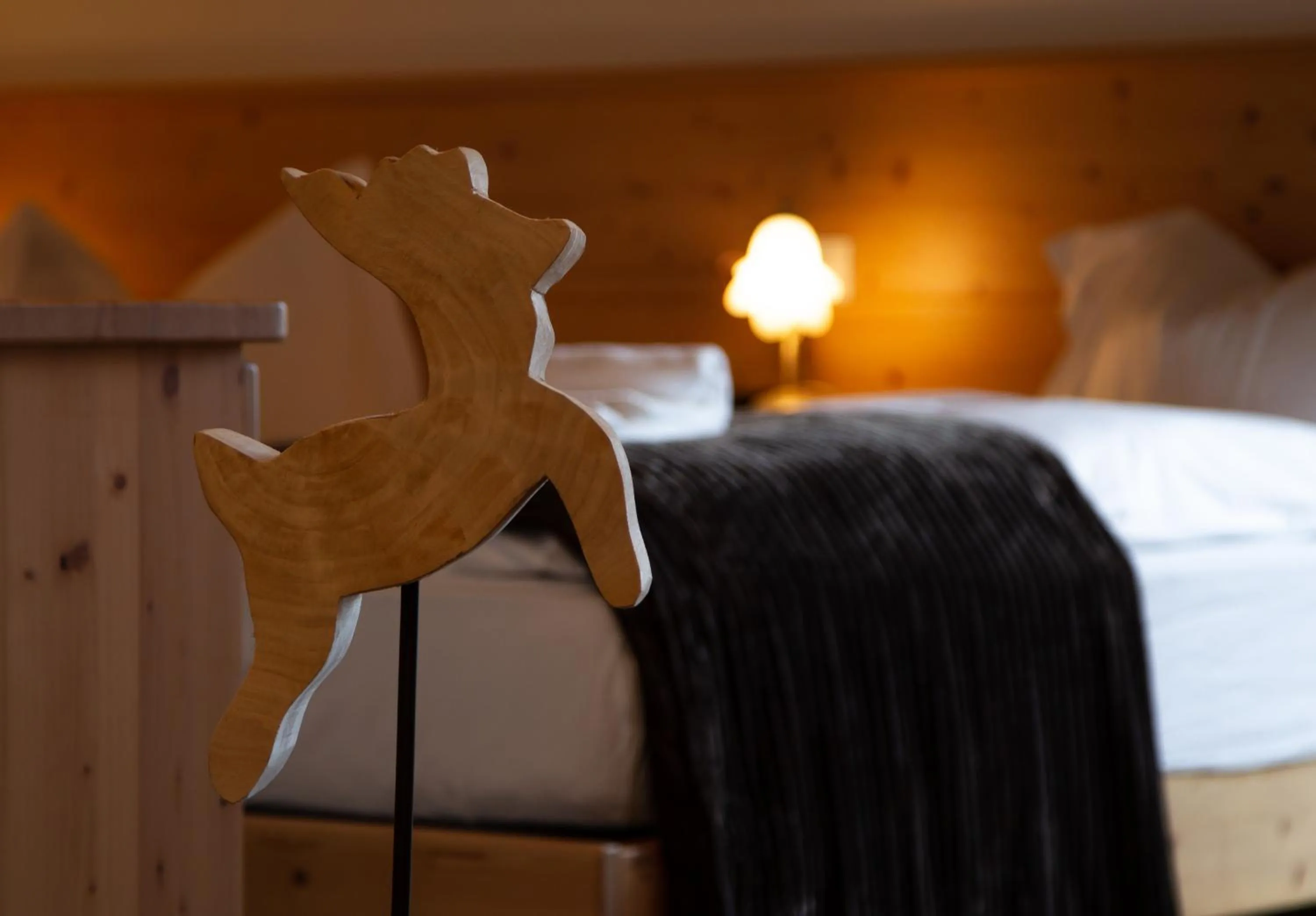 Photo of the whole room, Bed in Hotel Chalet Giasenei