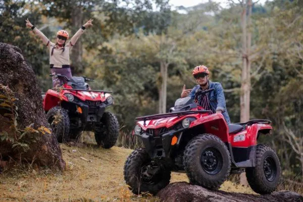 Natural landscape in Dansavanh Namngum Resort