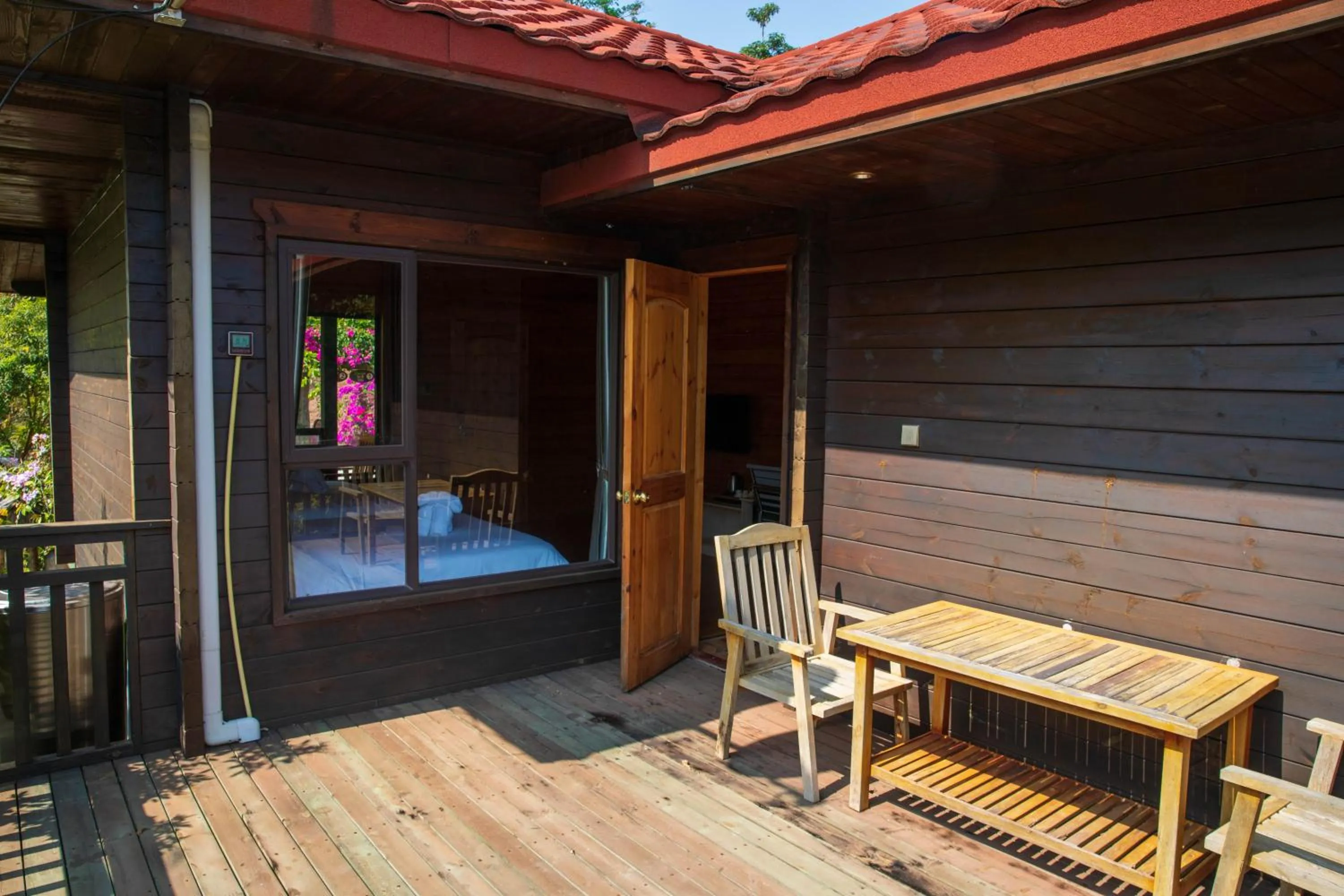 Balcony/Terrace in Dansavanh Namngum Resort