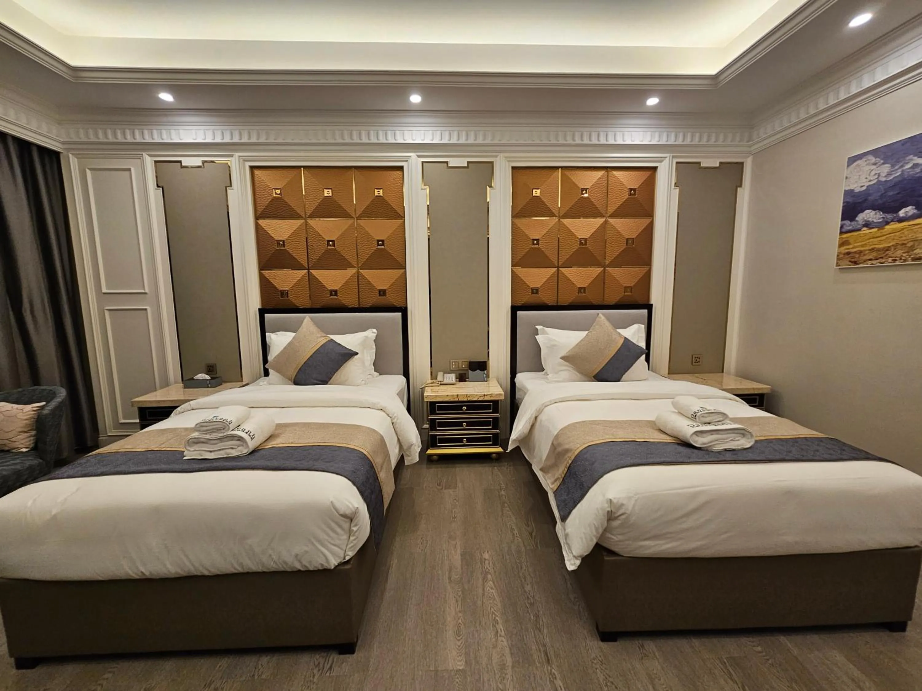 Bed in Dansavanh Namngum Resort